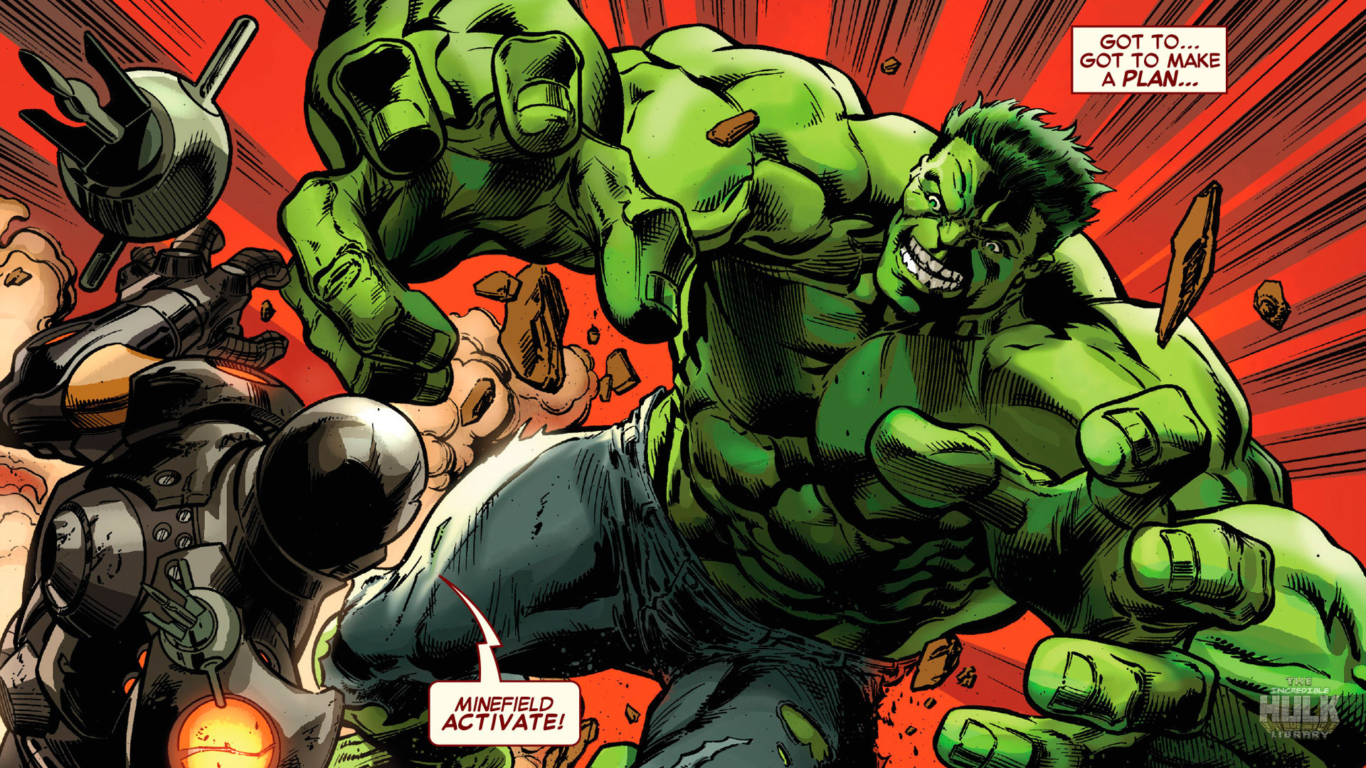 Hulk, Marvel Comics, Fumetto, Combattimento, Full HD, sfondo per PC