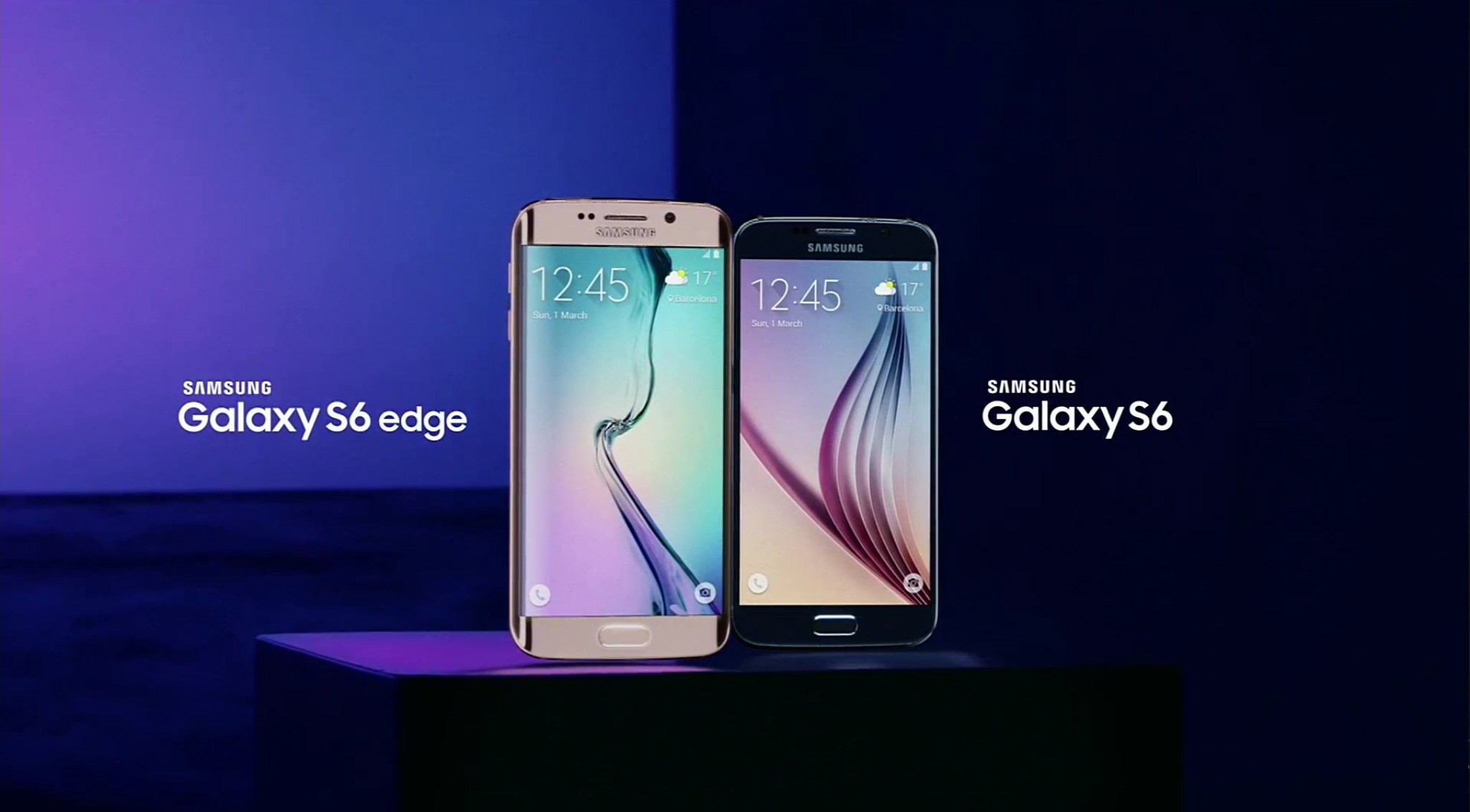 Samsung Galaxy S6 edge, Samsung Galaxy S6, Smartphone, Presentazione, sfondo desktop Full HD