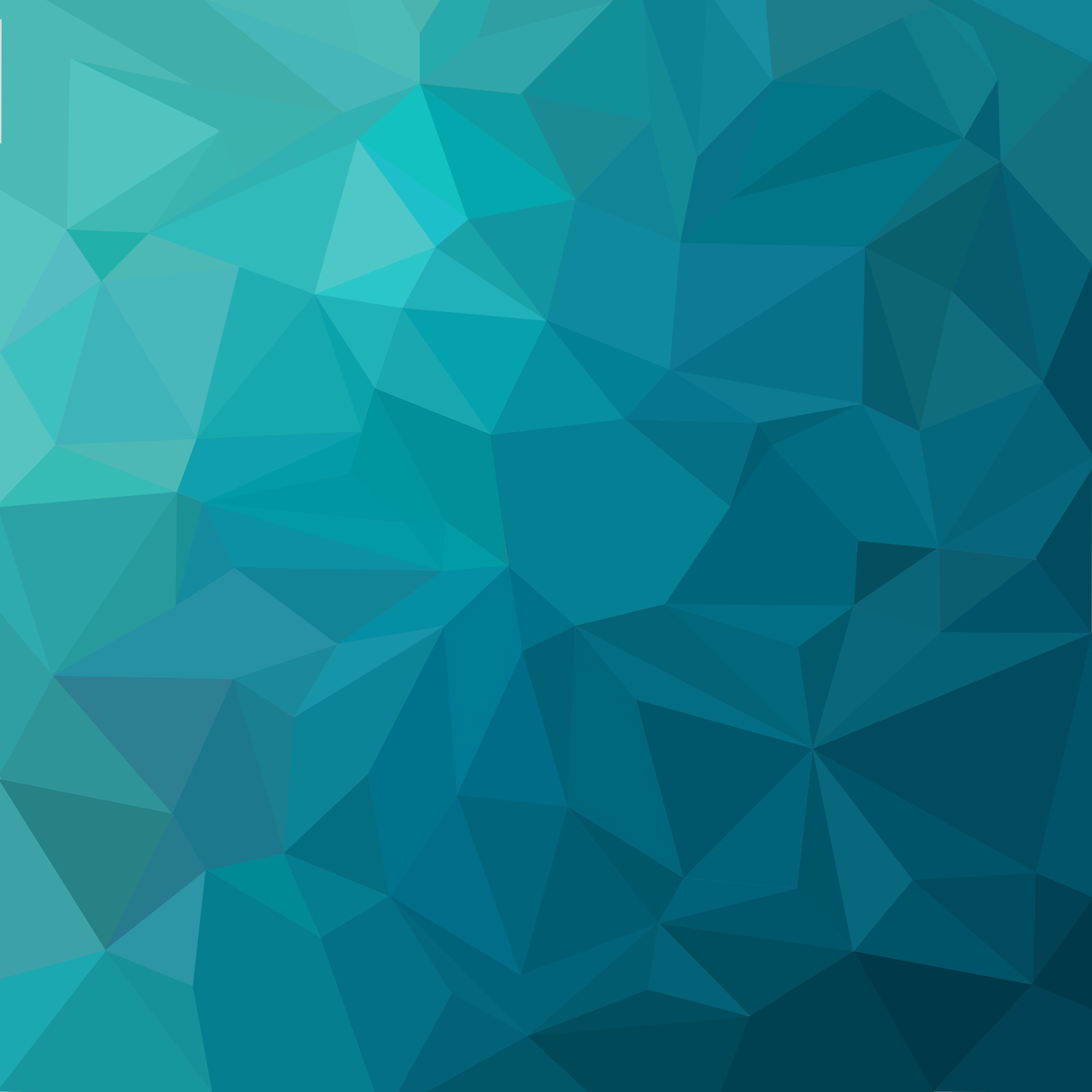 Low poly, Turchese, Geometrico, immagine di sfondo Galaxy S5