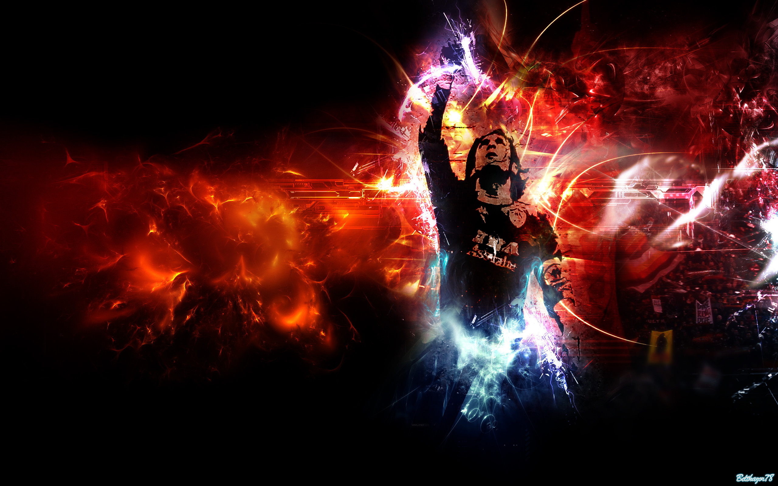 Wrestler, WWE, Fulmini, Fuoco, 2K, sfondo PC