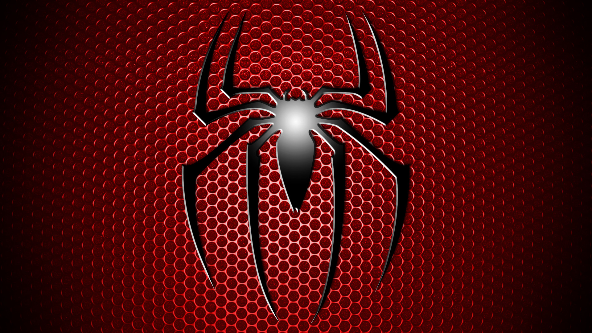 Logo di Spider-Man, Costume, Ragno, Rosso, Full HD, sfondo per PC e portatile
