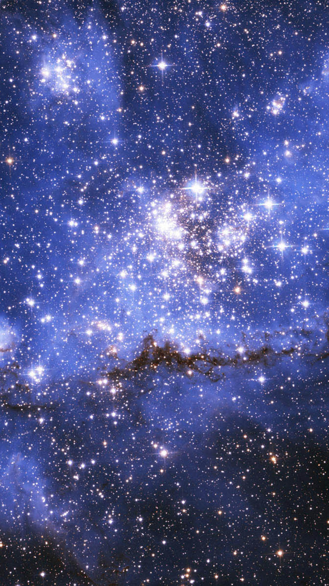 Ammasso stellare, Spazio, Stelle, Blu, schermata di blocco LG G2