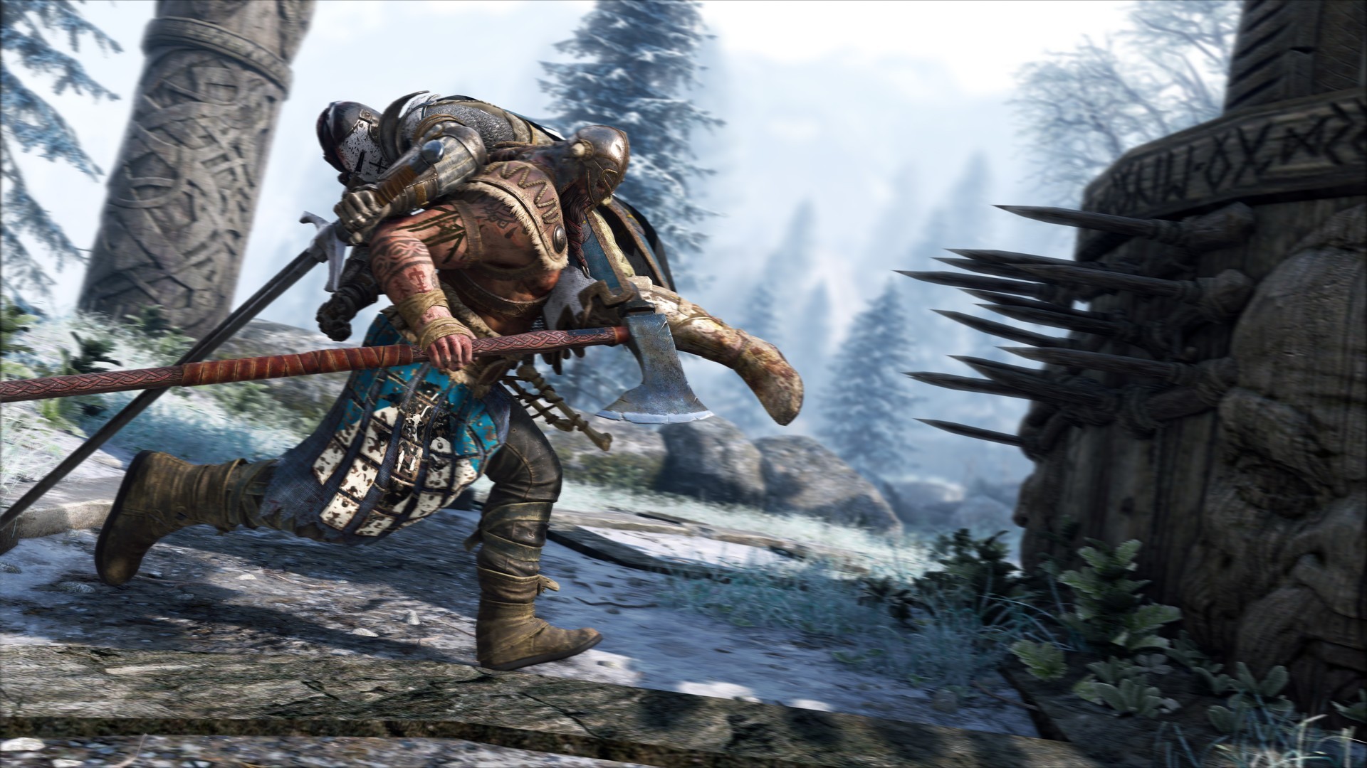 For Honor, Raider, Vichingo, Ascia, Inverno, Full HD, sfondo per PC e portatile