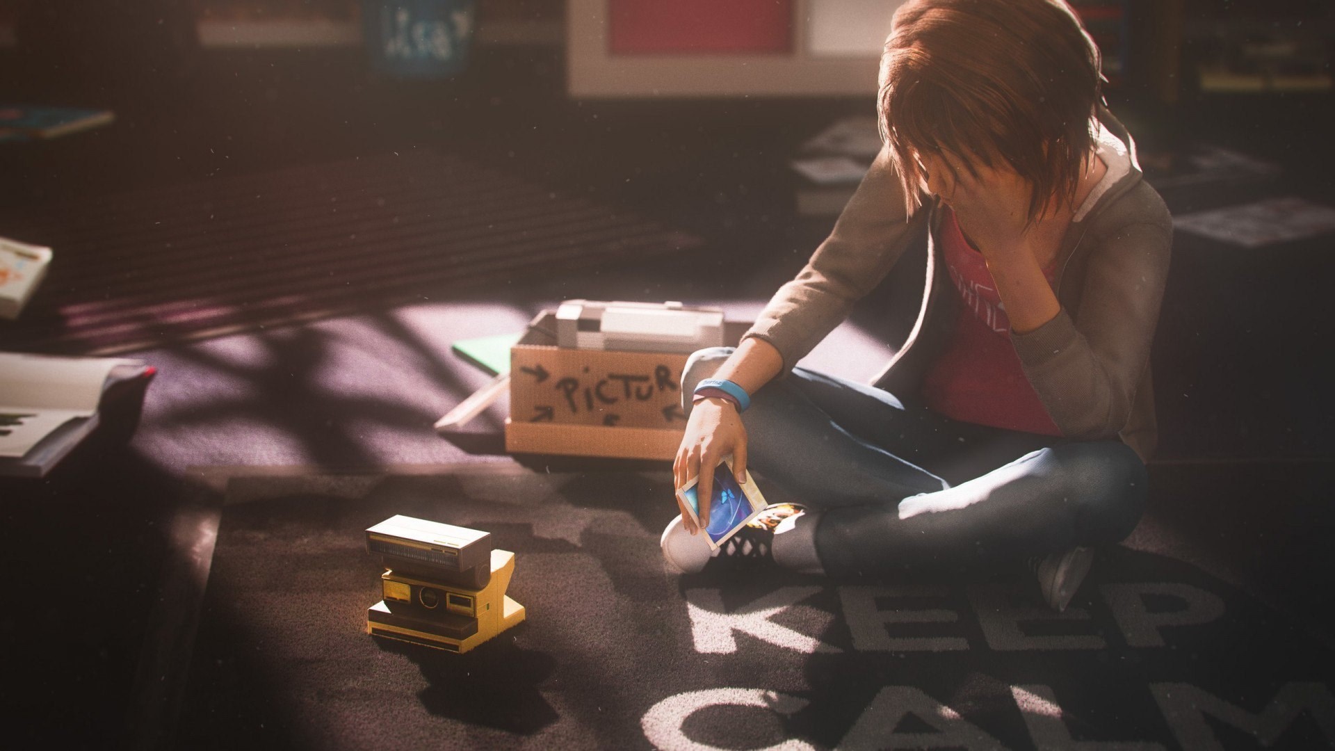 Max Caulfield, Life is Strange, Polaroid, Camera, 1920x1080, immagine di sfondo