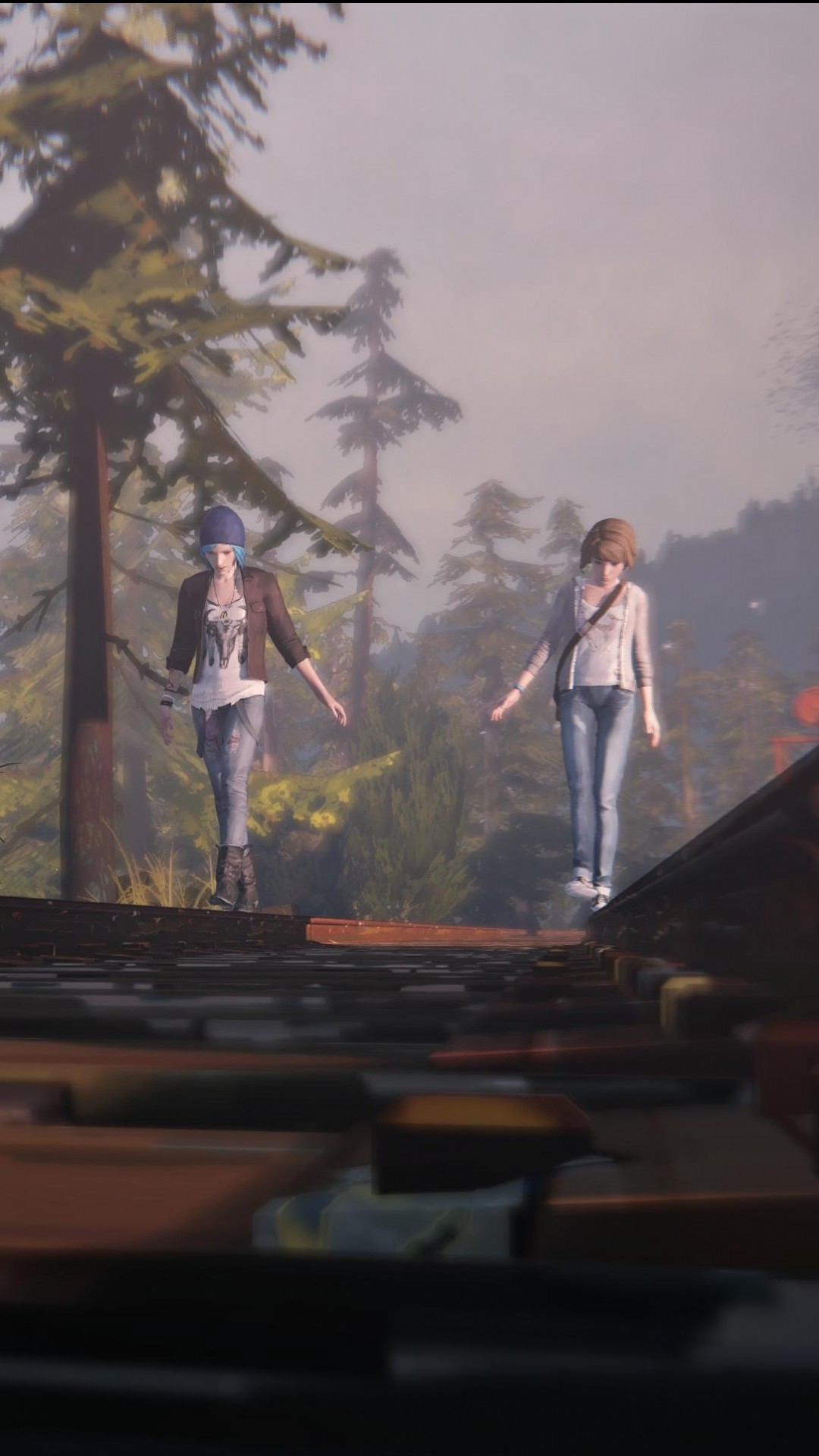 Max Caulfield, Chloe Price, Life is Strange, Binari, 1080x1920, schermata di blocco iPhone