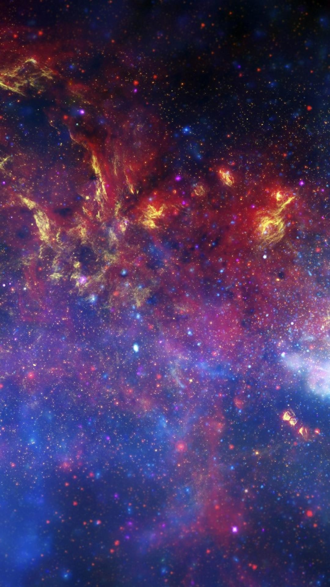 Galassia, Via Lattea, Spazio, schermata di blocco iPhone 6