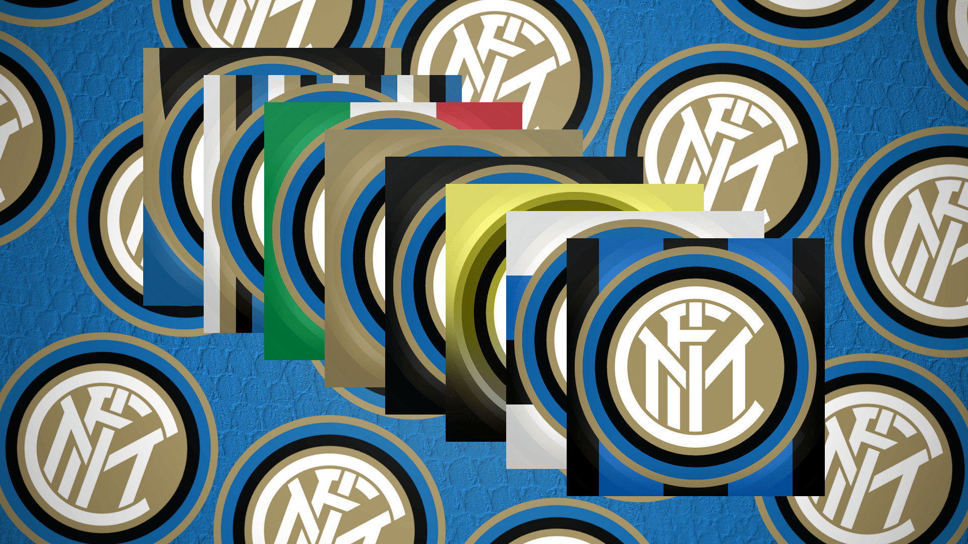 Inter, Stemma Inter, Evoluzione stemma, Motivo, 16:9 Full HD, sfondo widescreen