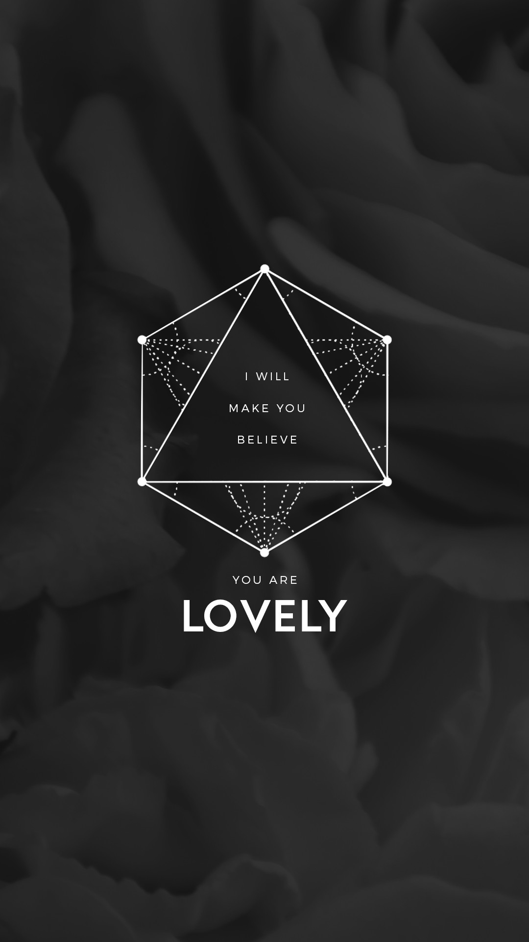 Twenty One Pilots, Lovely, Geometria, Grigio, Full HD, sfondo per iPhone e Android