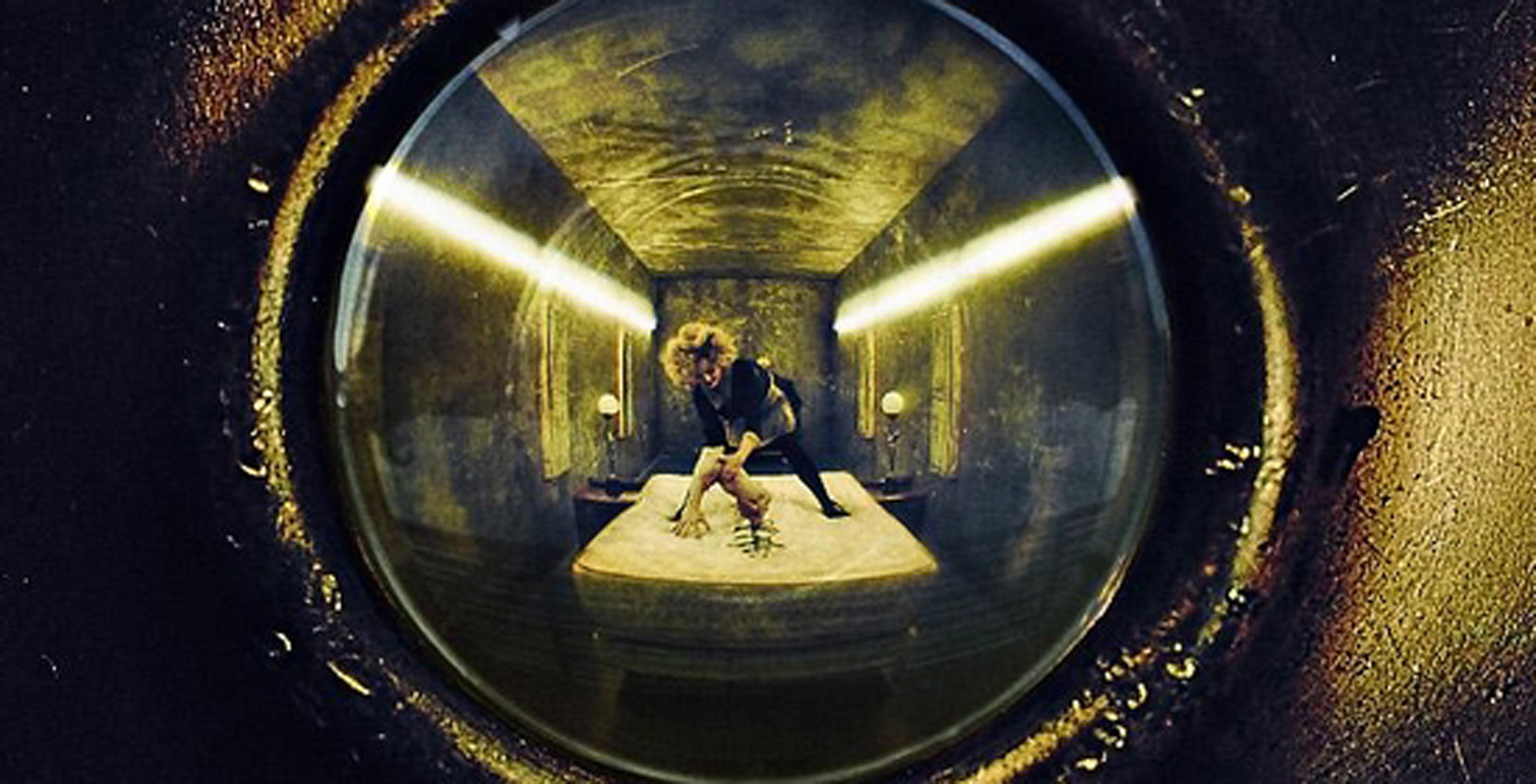 American Horror Story: Hotel, Spioncino, Corridoio, Letto, Fisheye, sfondo 2K per PC