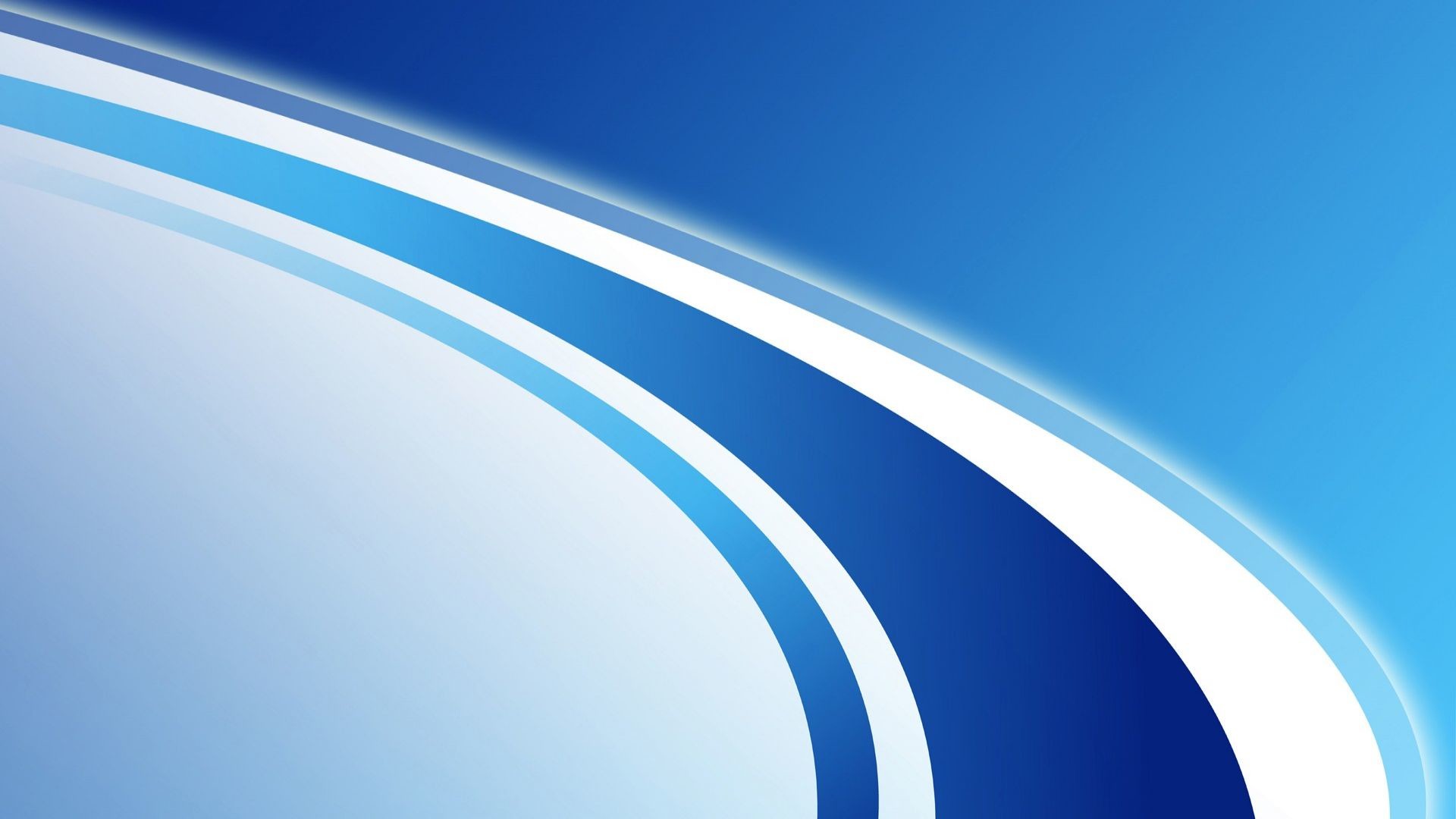 Linee curve, Astratto, Blu, Full HD, wallpaper desktop