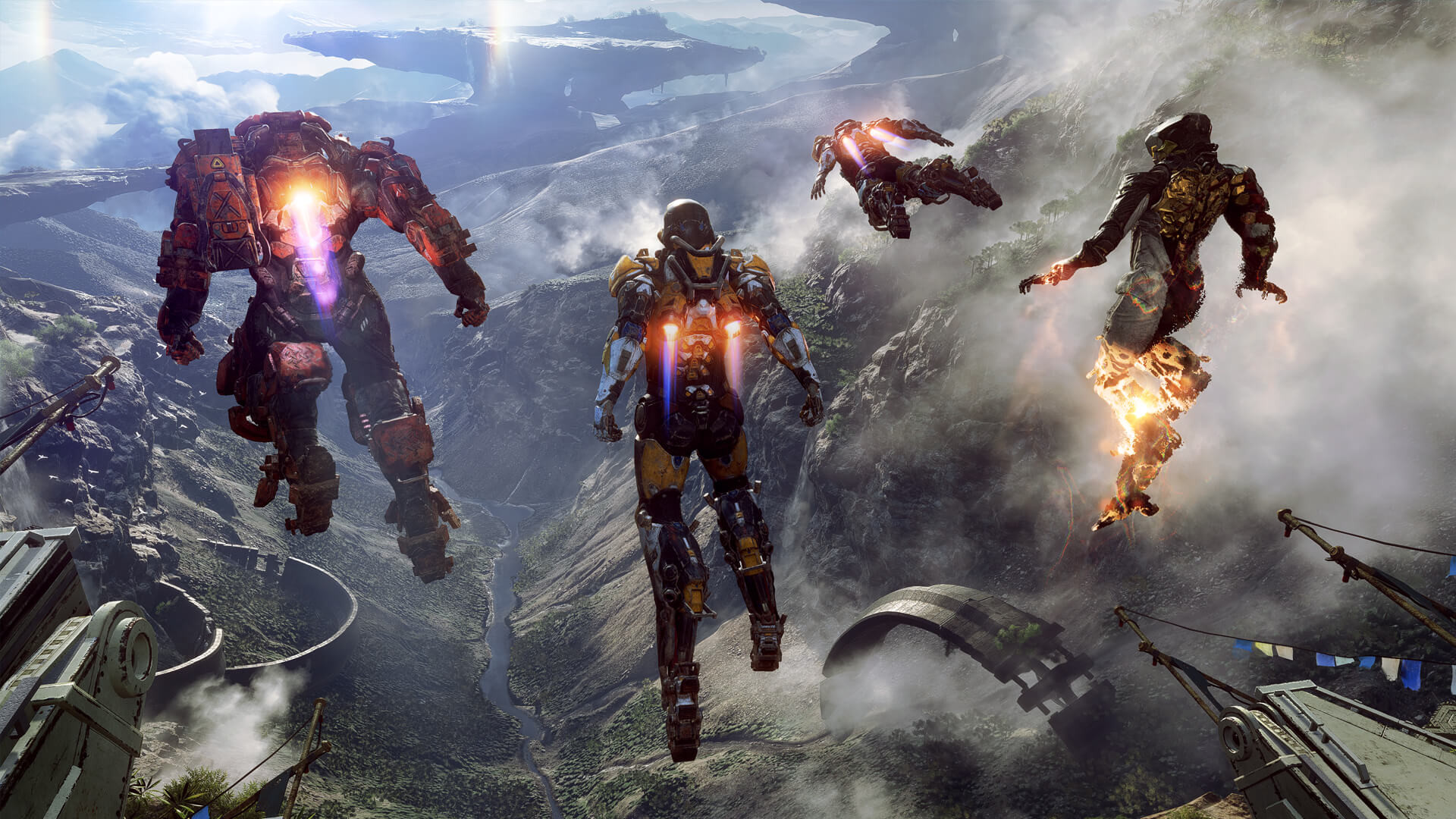 Anthem, Javelin, Volo, Fantascienza, 1920x1080, sfondo per PC