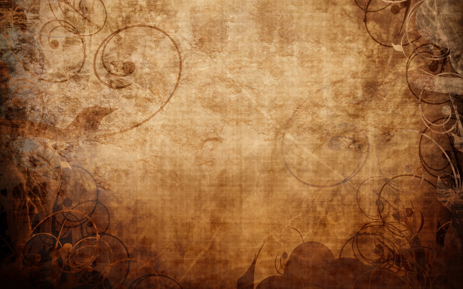 Carta invecchiata, Ornamenti, Marrone, Texture, 16:10 Full HD, sfondo widescreen