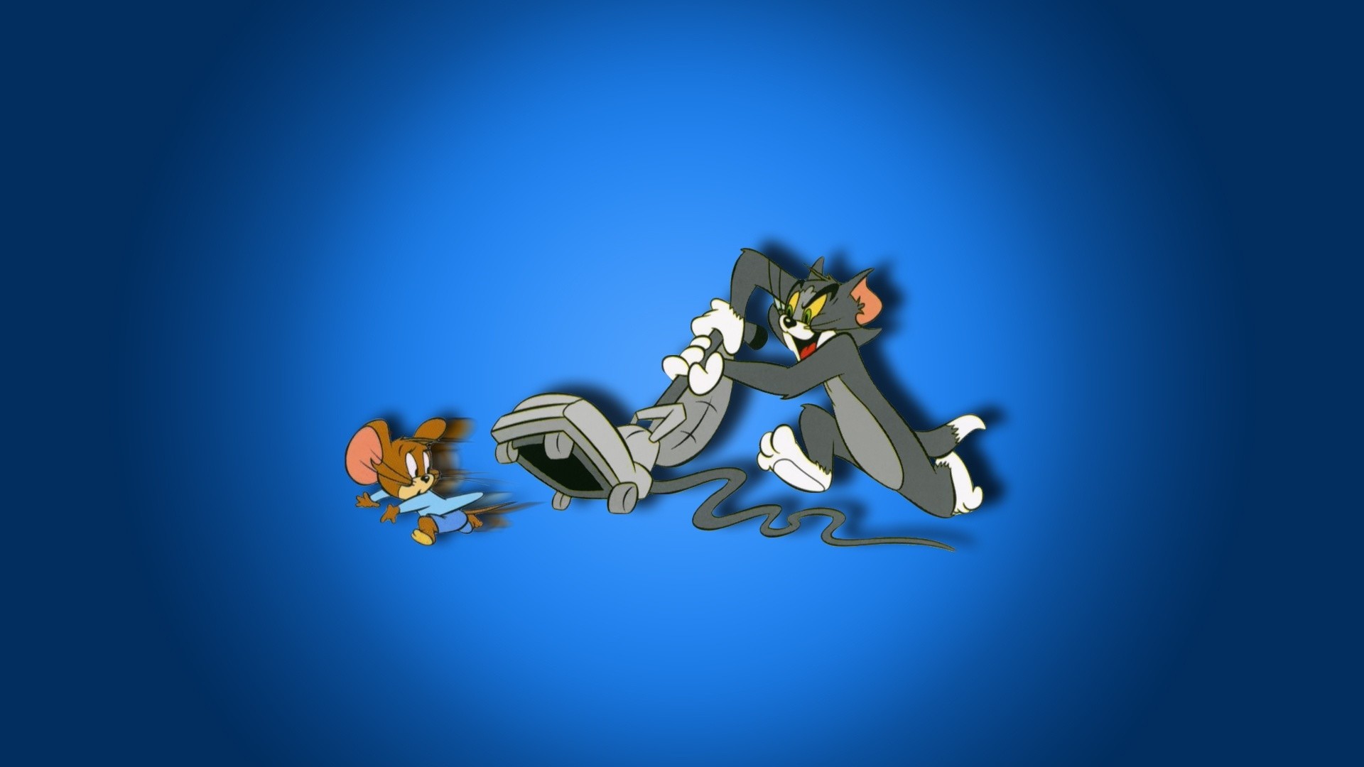 Tom e Jerry, Tom, Jerry, Cartone animato, Blu, 1920x1080, immagine di sfondo