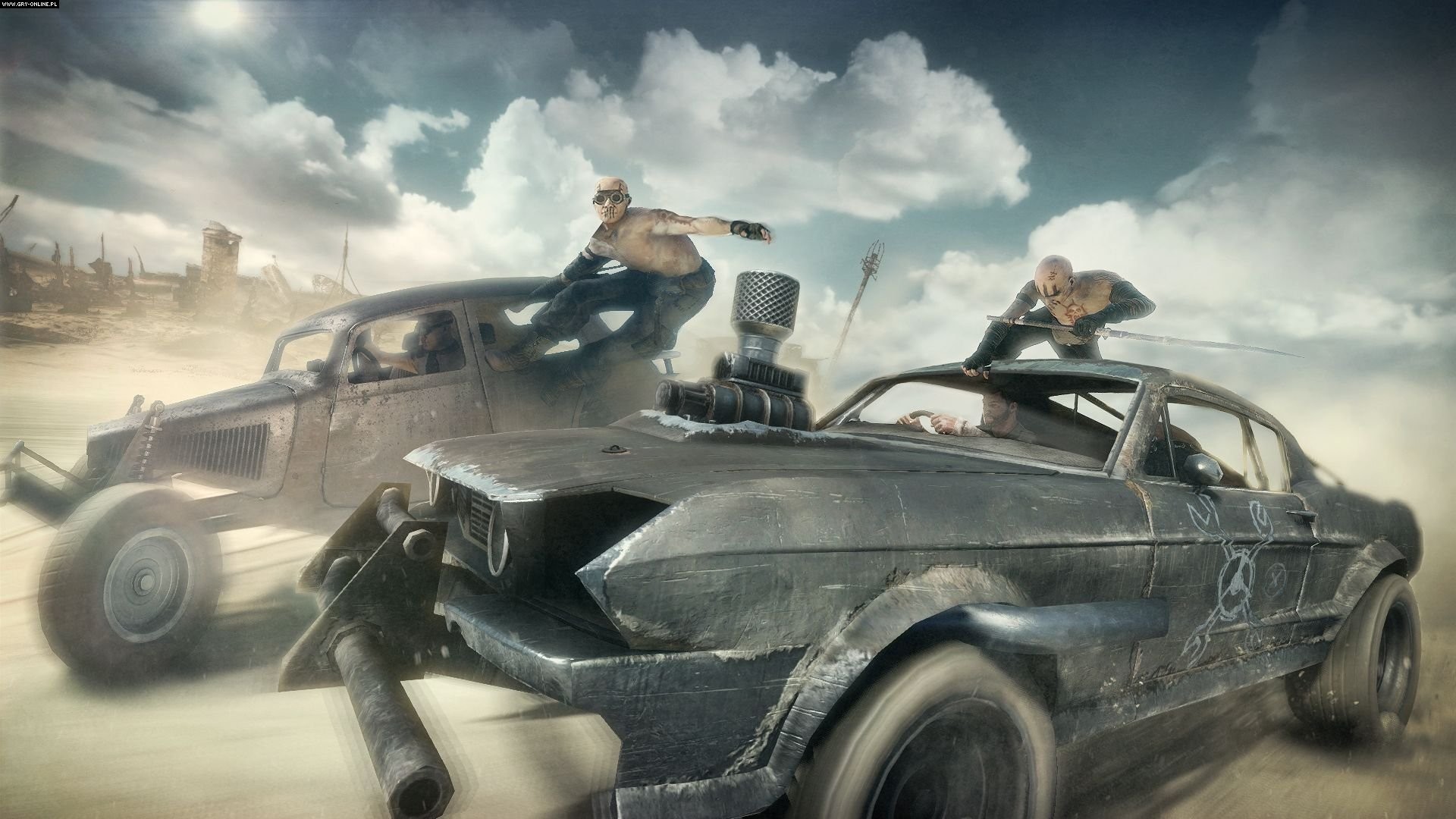 Mad Max, Videogioco, Inseguimento, Auto da guerra, Full HD, sfondo per portatile