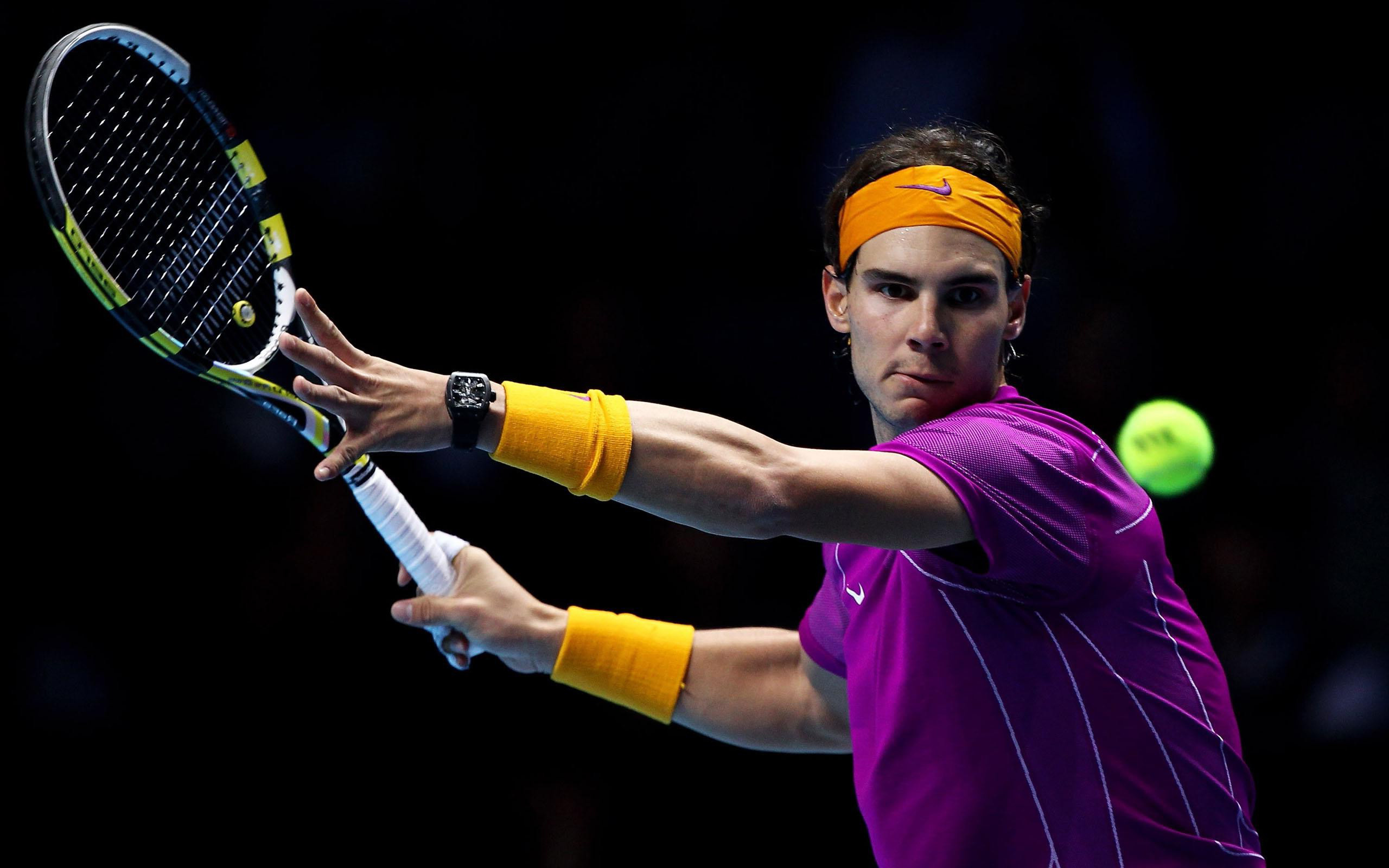 Rafael Nadal, Tennis, Rovescio, Racchetta, 2K, sfondo per portatile