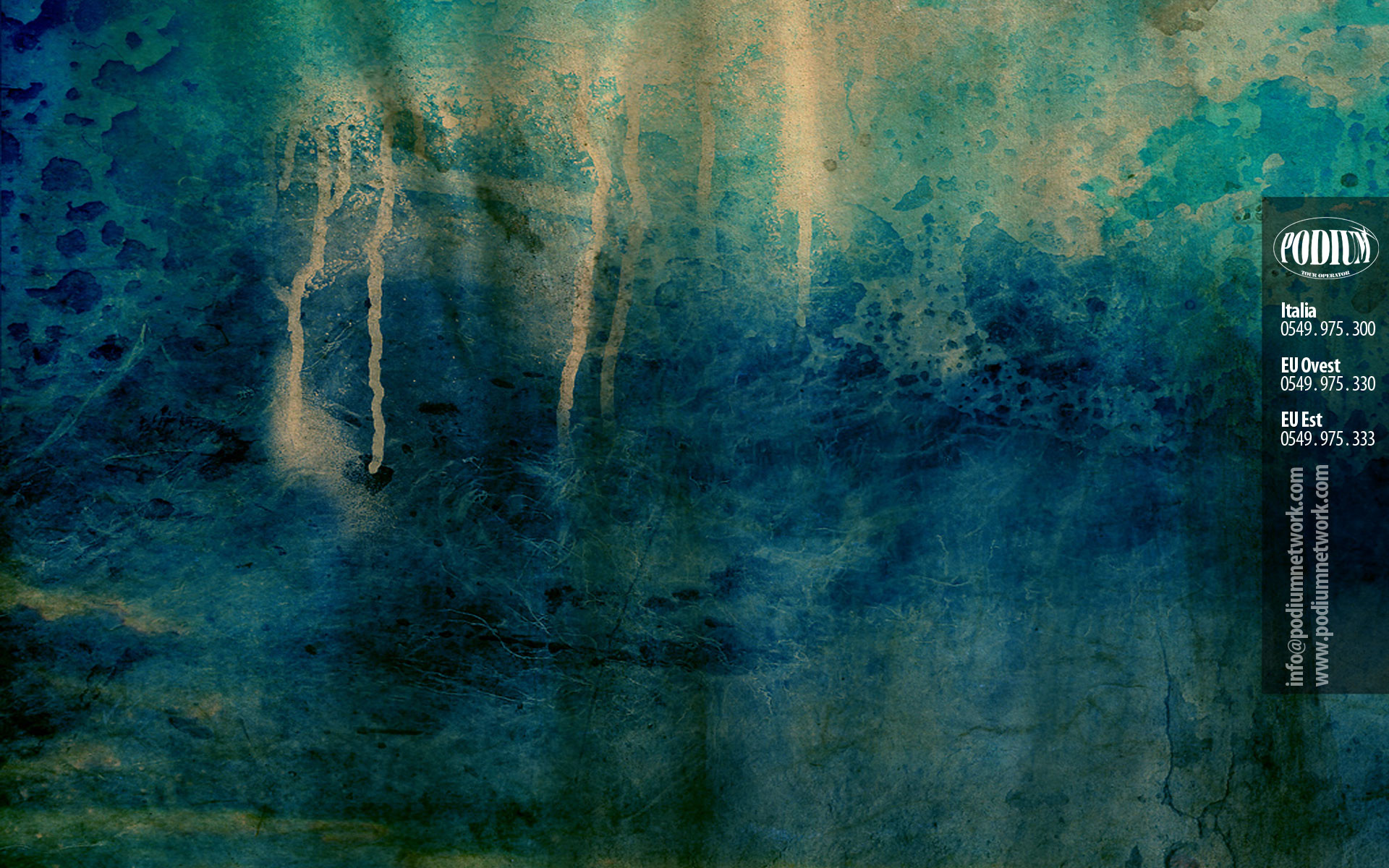 Texture grunge, Pittura, Blu e verde, 1920x1200, immagine di sfondo