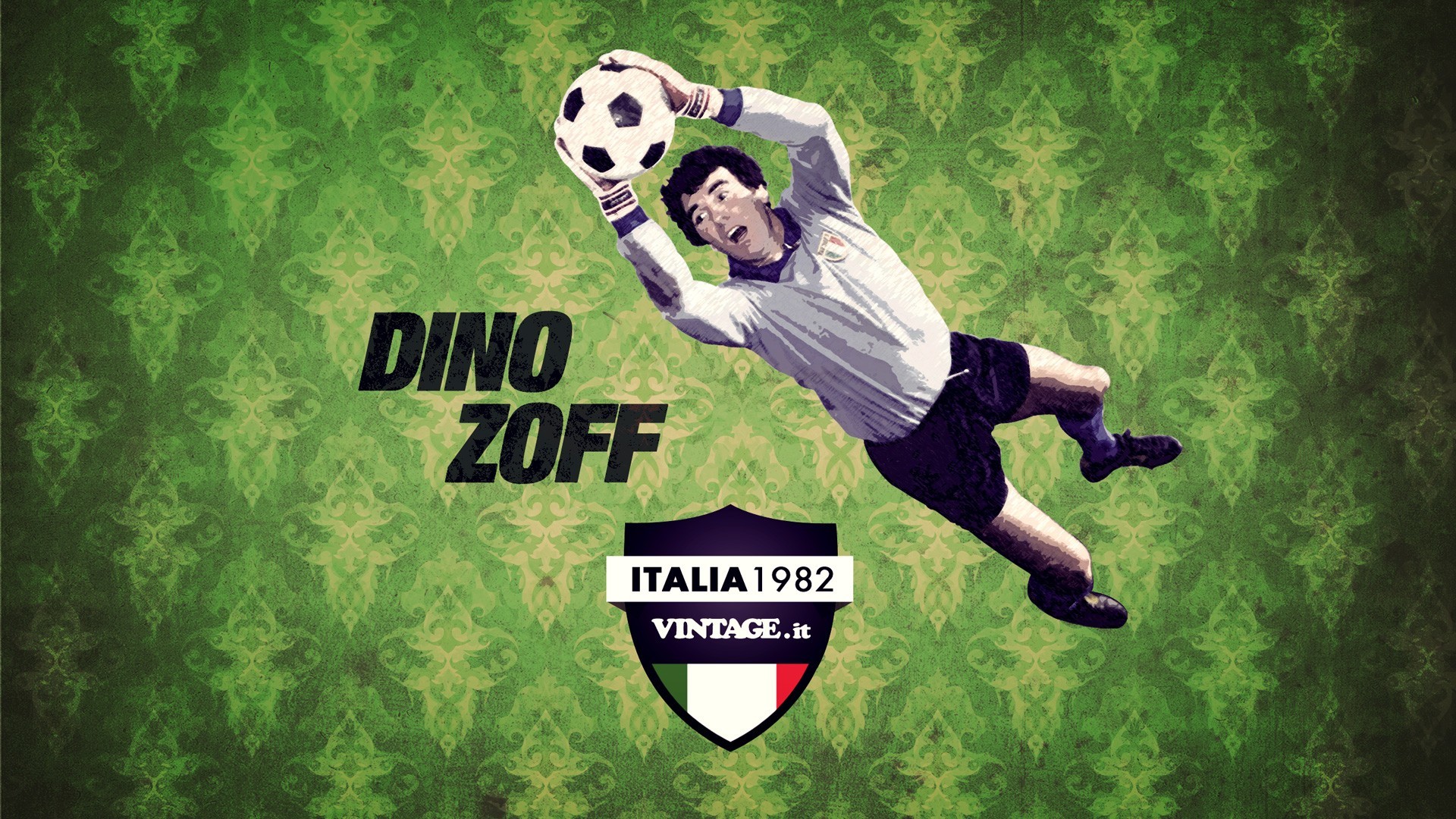 Dino Zoff, Italia 1982, Portiere, Parata, Vintage, Full HD 1080p, sfondo desktop