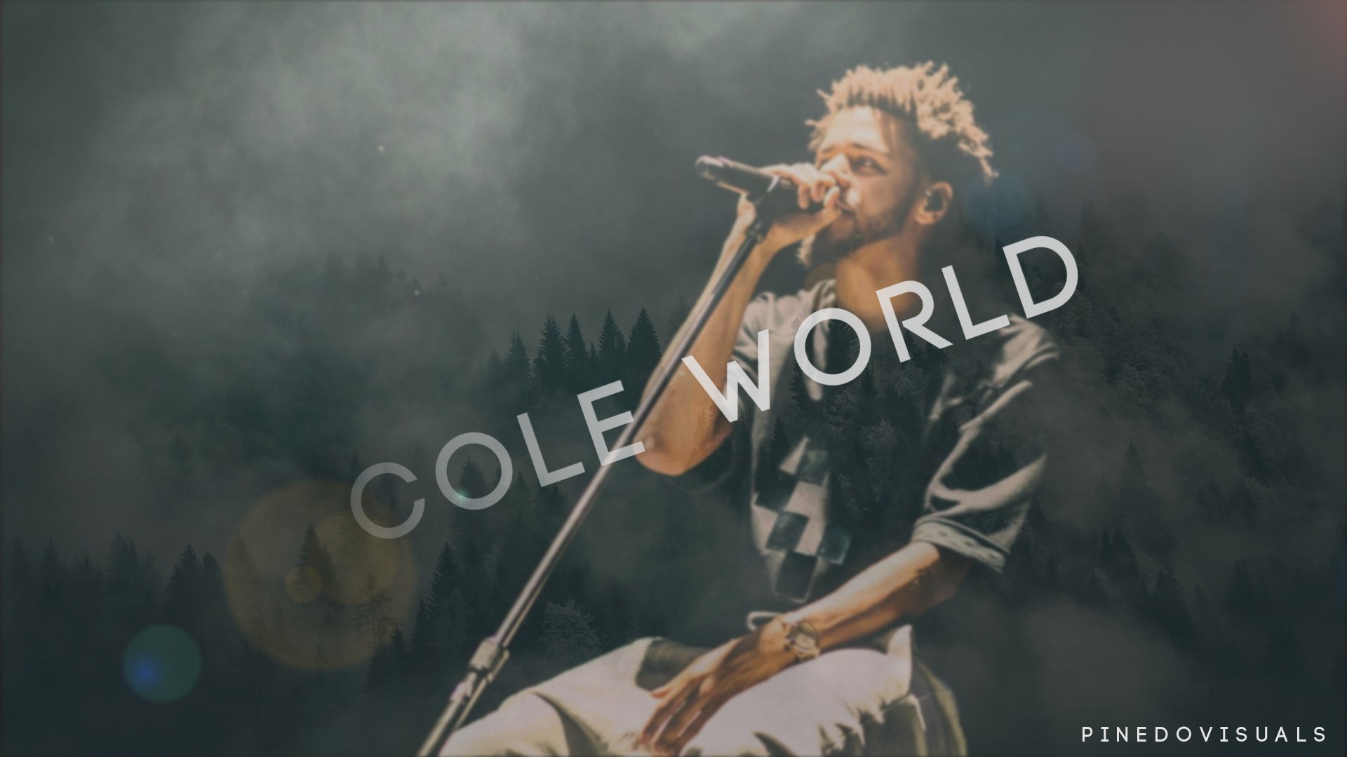 J. Cole, Cole World, Microfono, Rapper, 16:9 Full HD, sfondo widescreen