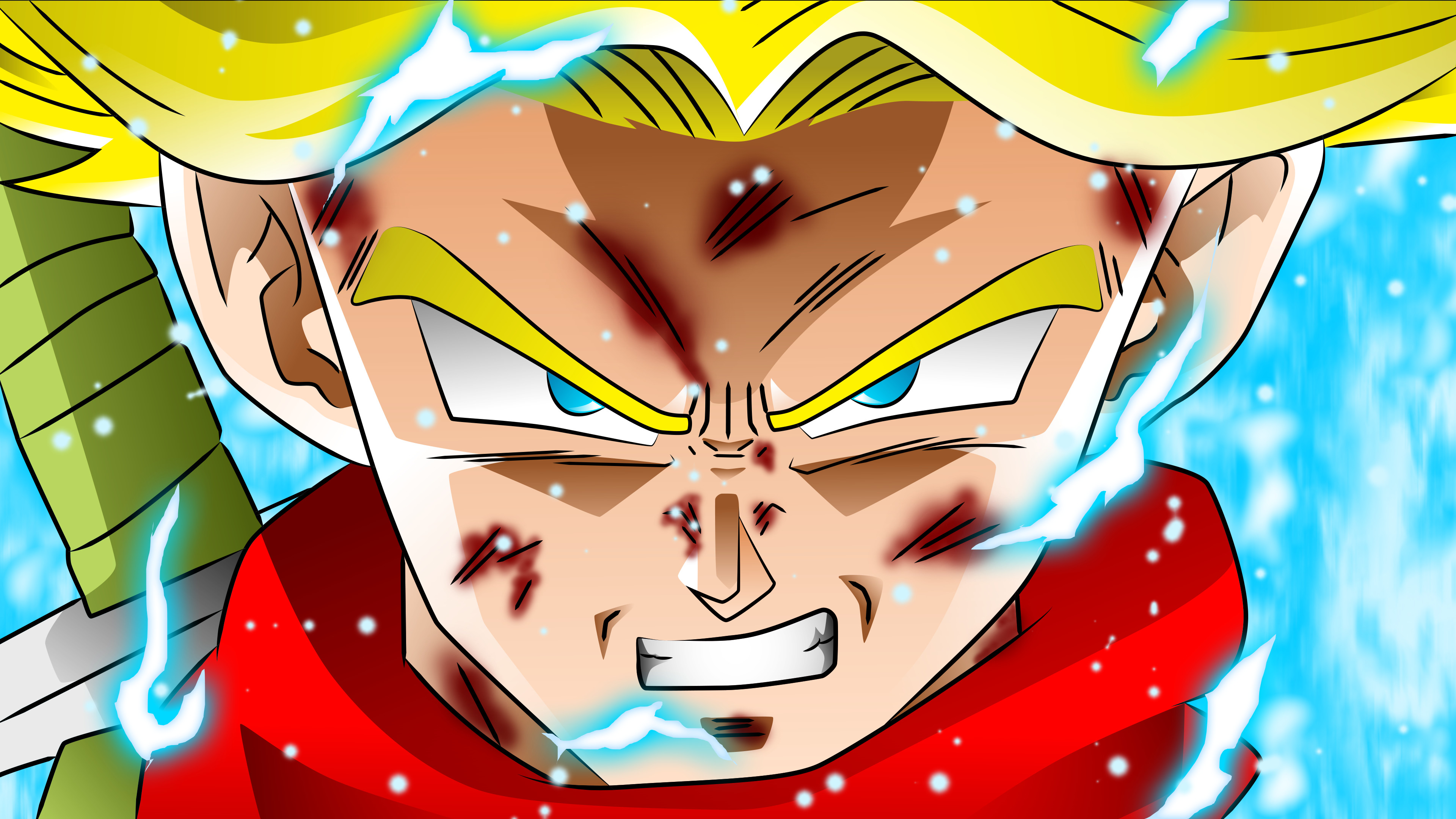 Trunks del futuro, Super Saiyan, Dragon Ball Super, Primo piano, sfondo 4K per PC