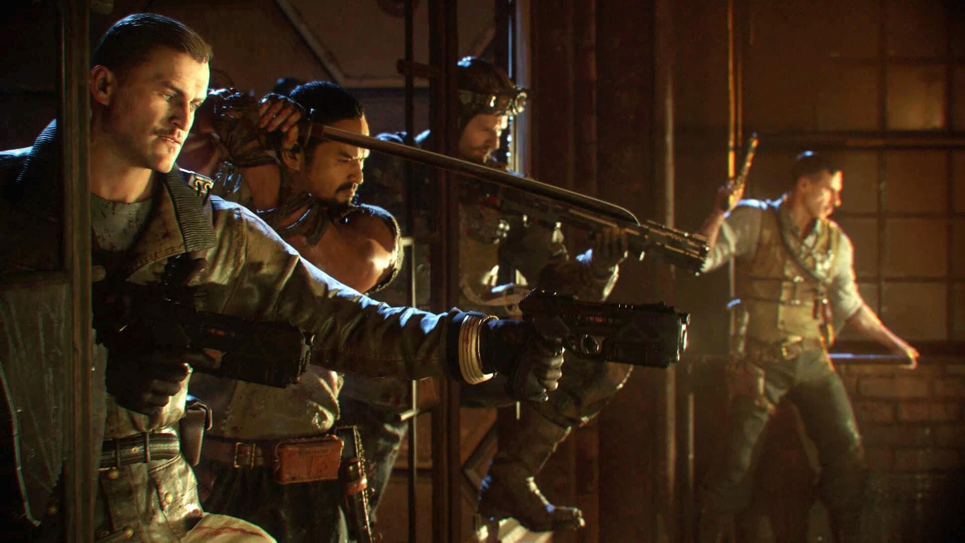 Call of Duty: Black Ops III, Soldati, Fucile, Combattimento, Full HD, sfondo per portatile
