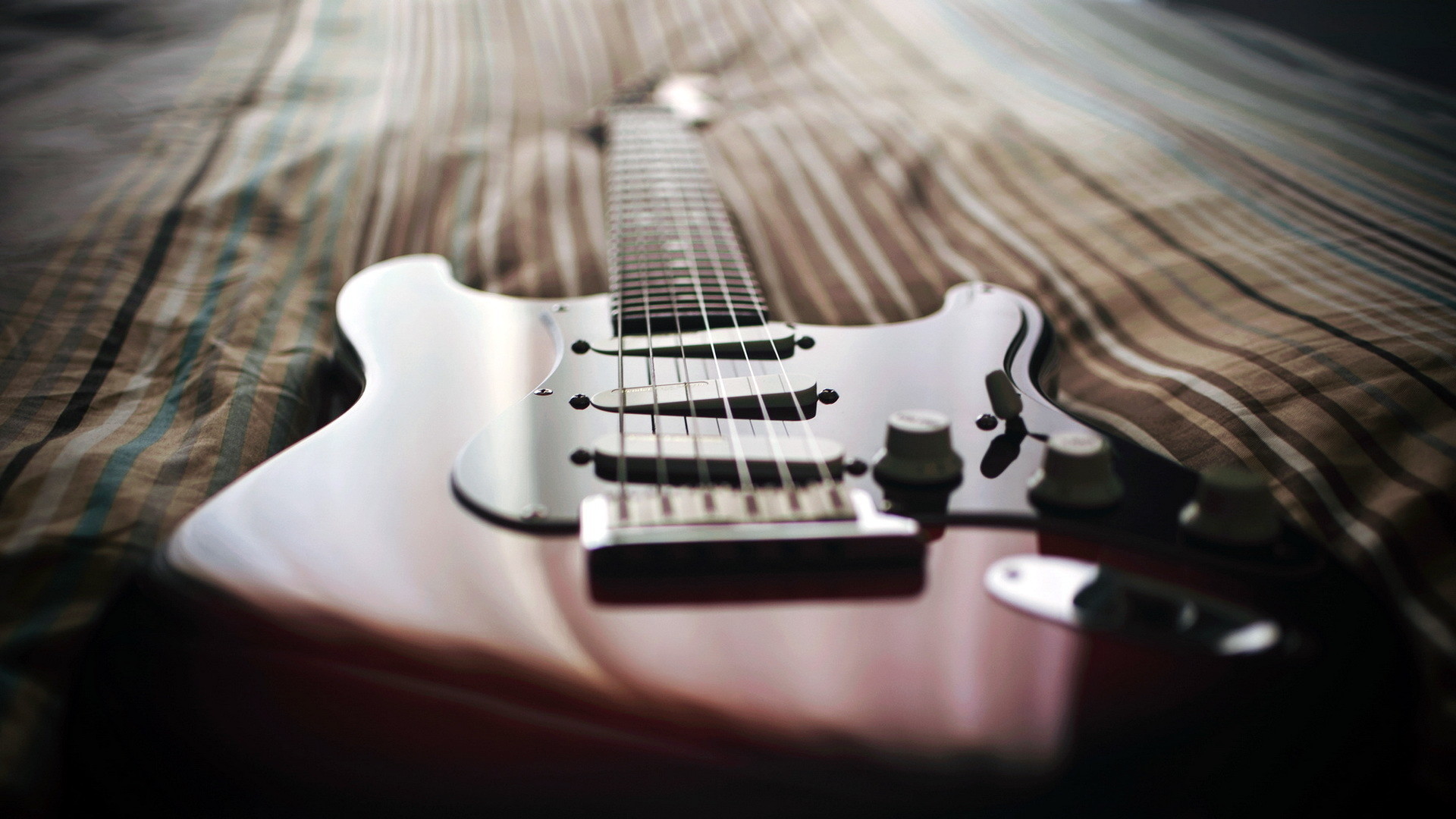 Fender Stratocaster, Chitarra elettrica, Primo piano, Full HD, sfondo per PC e portatile