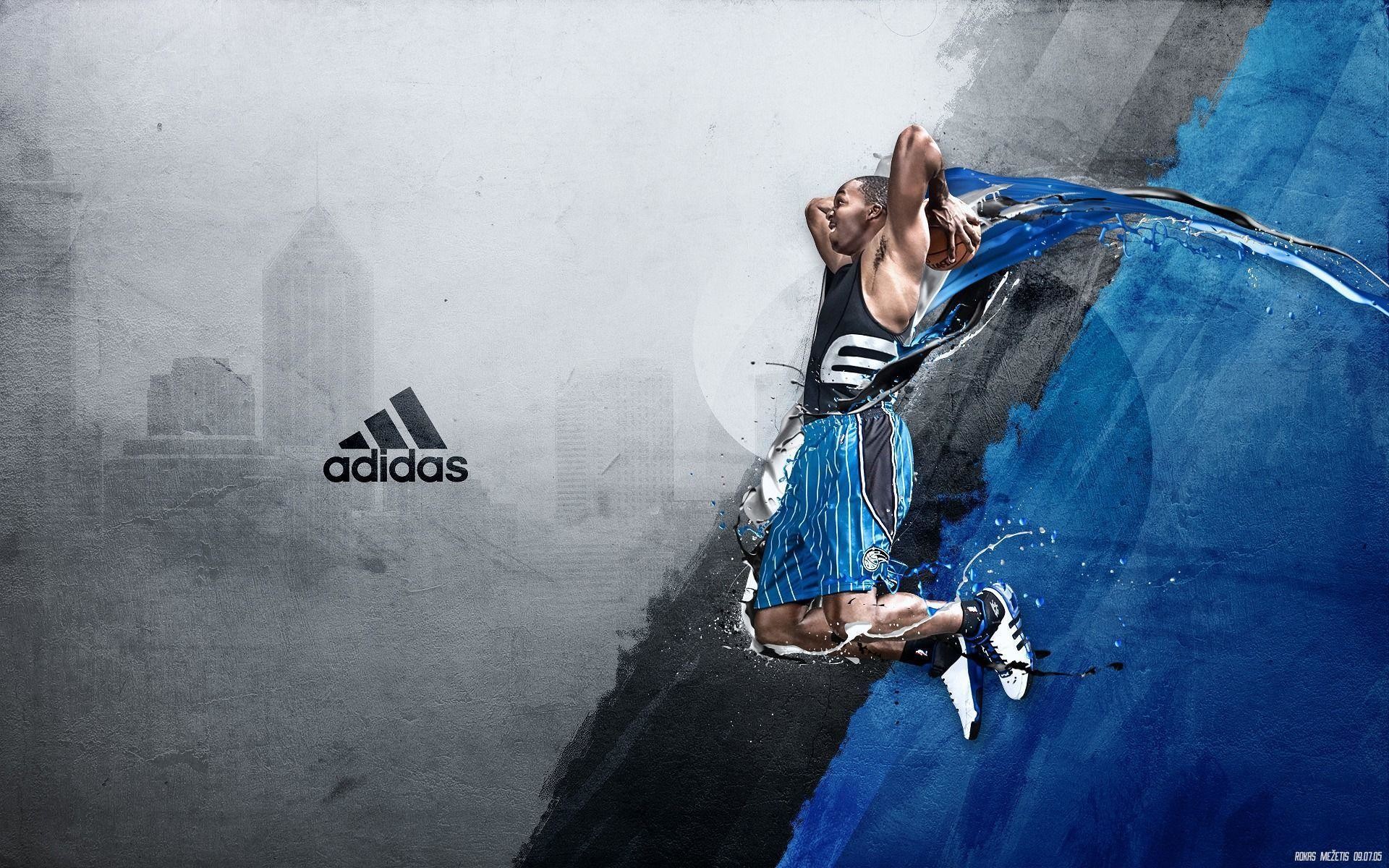 Dwight Howard, Orlando Magic, Adidas, Schiacciata, Full HD, sfondo per portatile