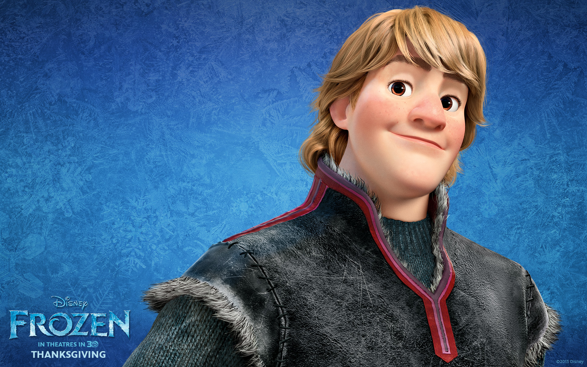 Kristoff, Frozen - Il regno di ghiaccio, Primo piano, Blu, 1920x1200, immagine di sfondo