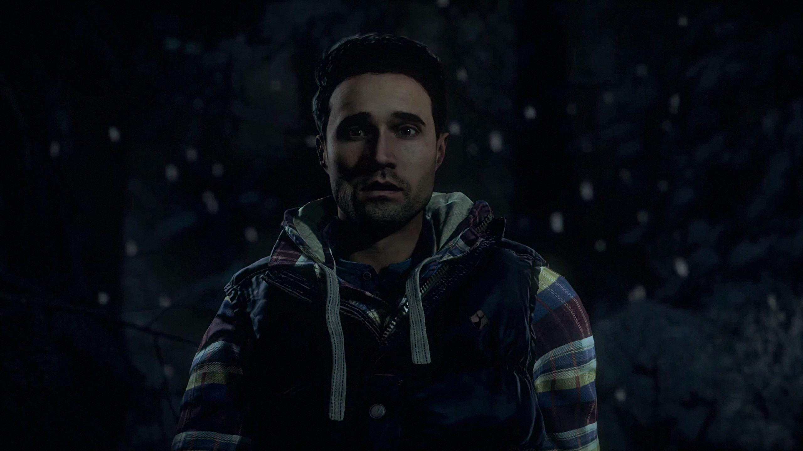 Until Dawn, Mike, Neve, Notte, 2K, sfondo Windows 11