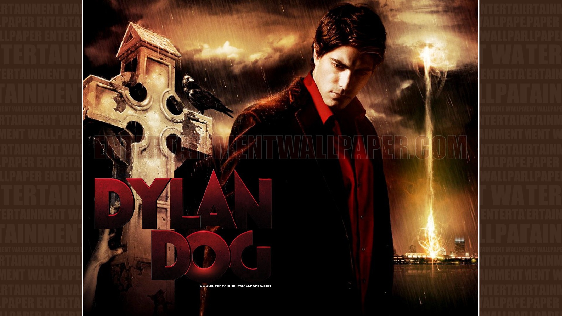 Dylan Dog: Dead of Night, Brandon Routh, Dylan Dog, Croce, Poster, sfondo 1920x1080 per PC