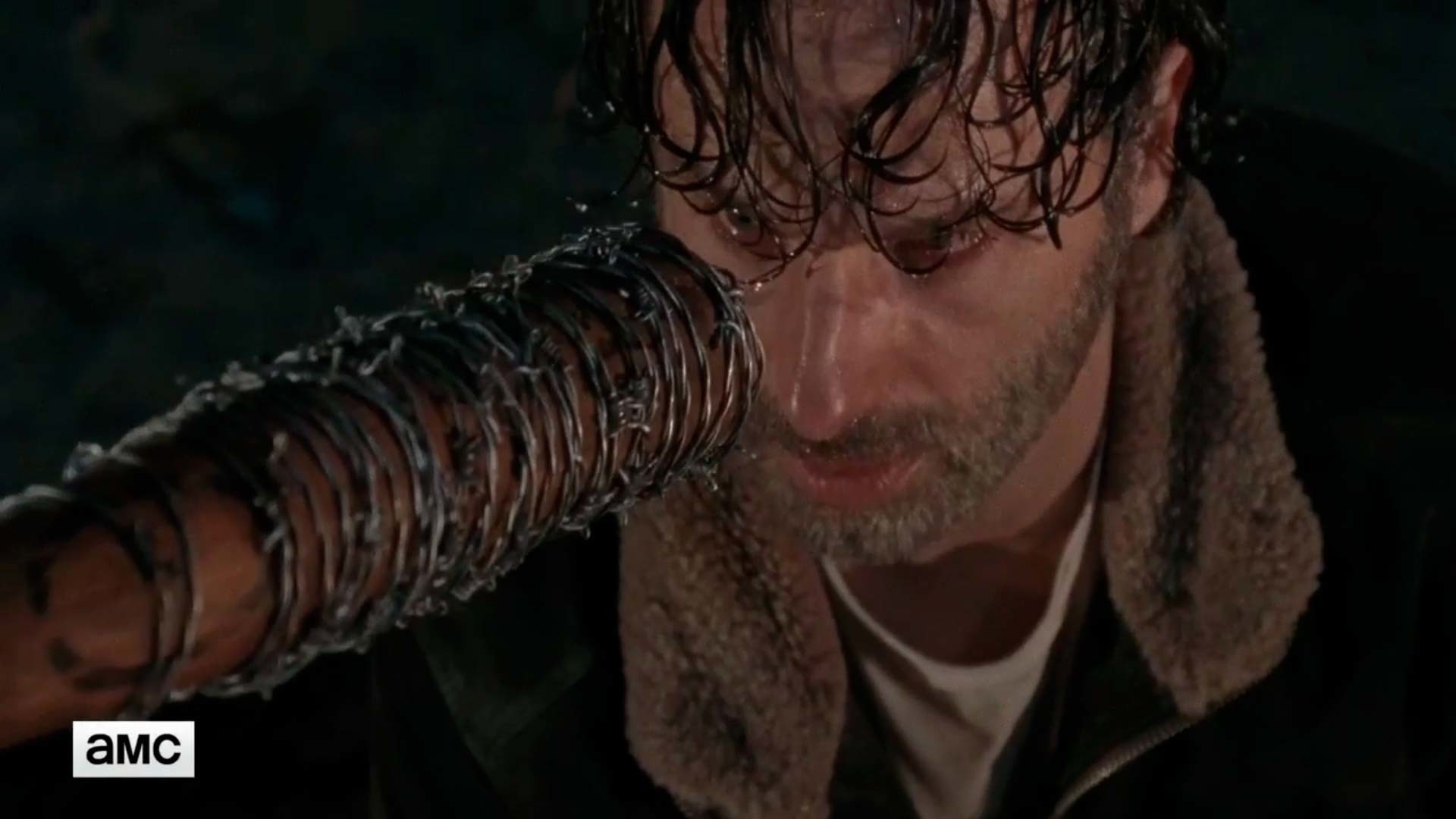 Rick Grimes, Andrew Lincoln, Lucille, The Walking Dead, Full HD, sfondo per PC e portatile