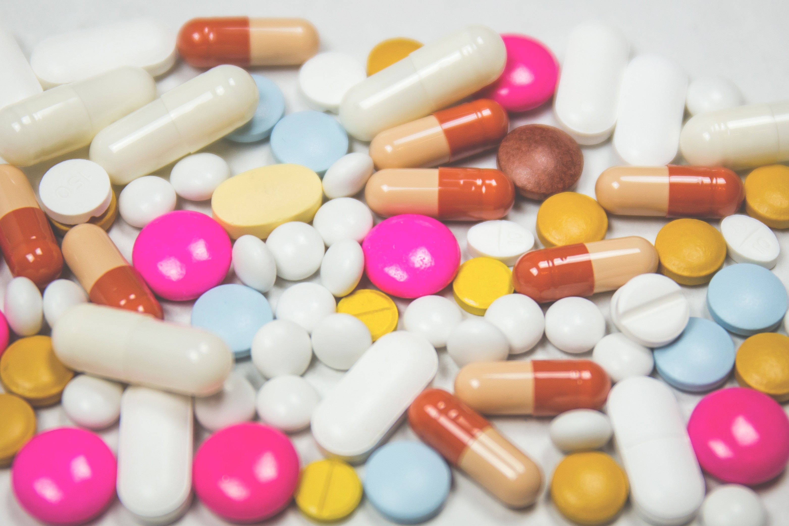 Pillole, Capsule, Farmaci, Colorato, 2K, sfondo per portatile