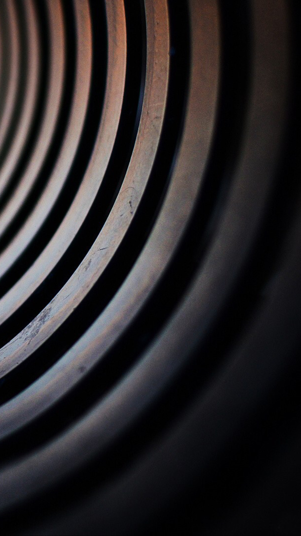 Spirale, Linee curve, Bianco e nero, Astratto, Full HD, sfondo per iPhone e Android