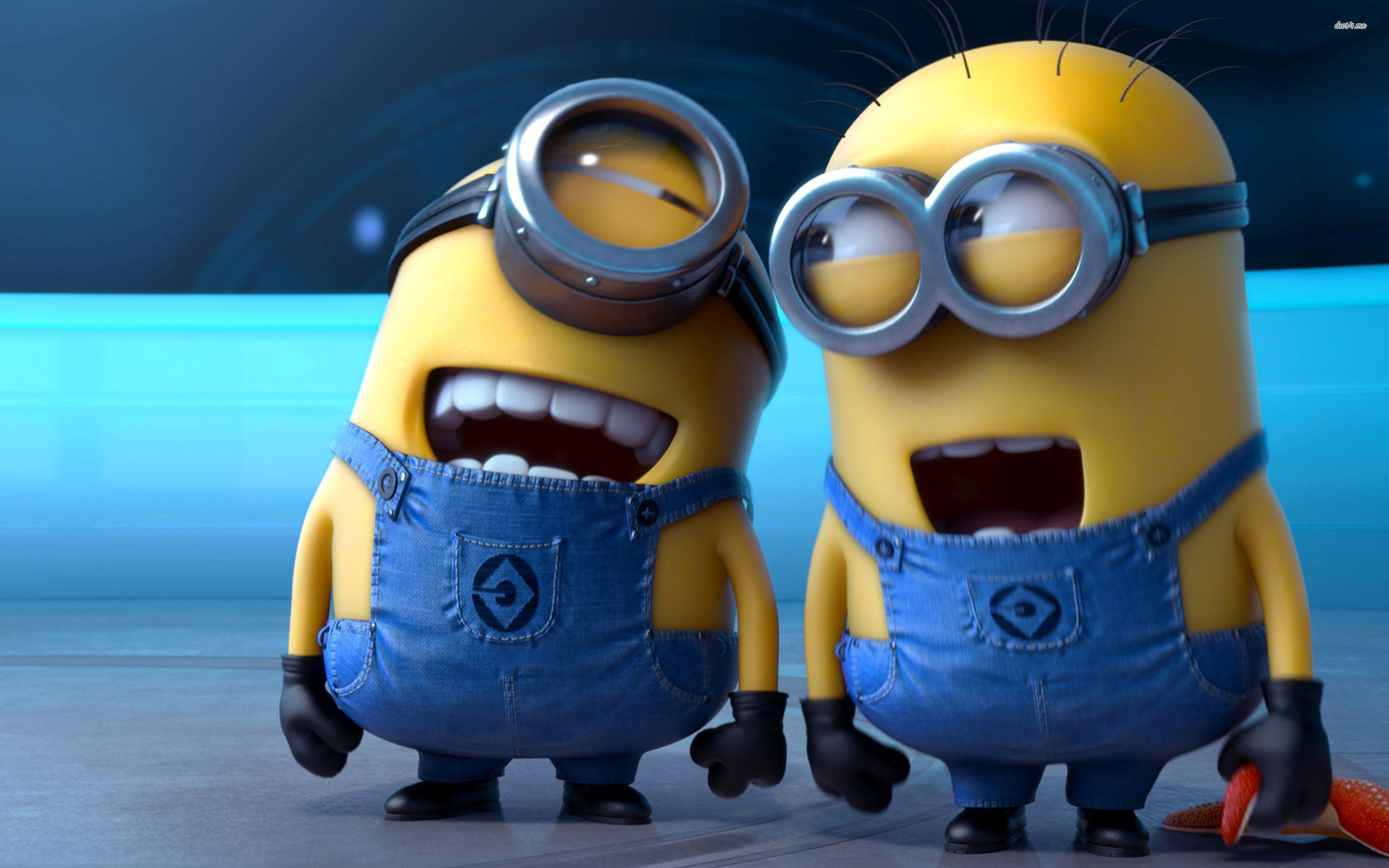Minions, Cattivissimo me 2, Risata, 2K, sfondo Windows 11