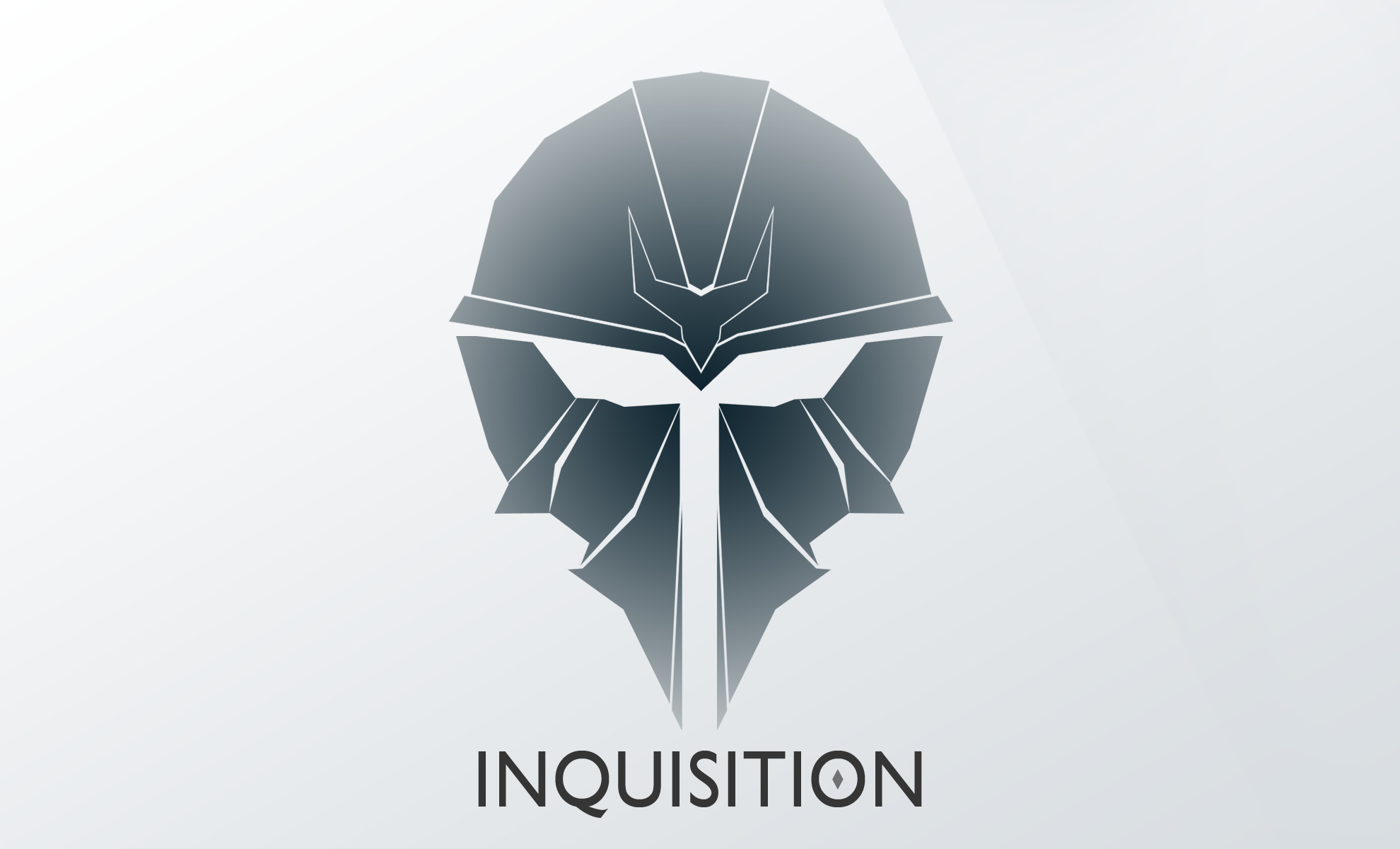 Dragon Age: Inquisition, Logo, Elmo, Minimalista, Full HD, sfondo per PC e portatile