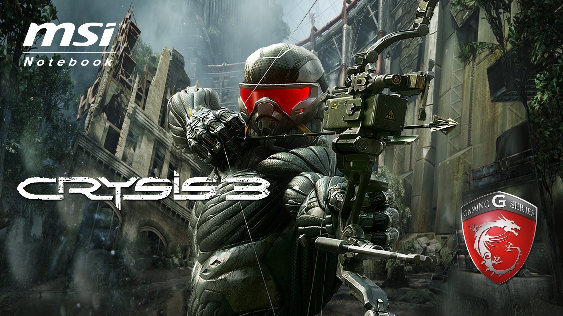 MSI Notebook, Crysis 3, Prophet, Arco, 1920x1080, immagine di sfondo