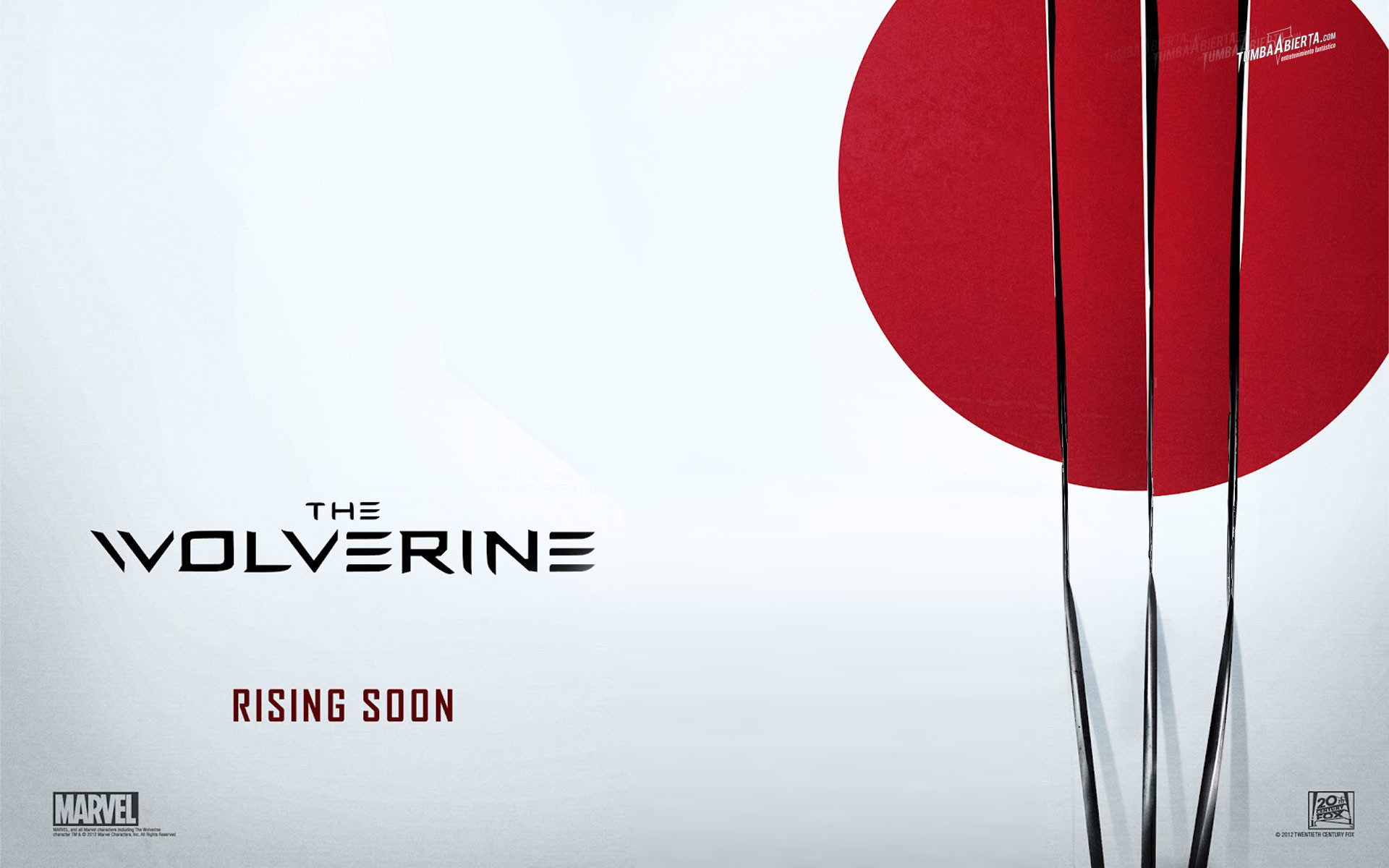 Wolverine - L'immortale, Poster, Sole rosso, Artigli, 1920x1200, sfondo MacBook Pro
