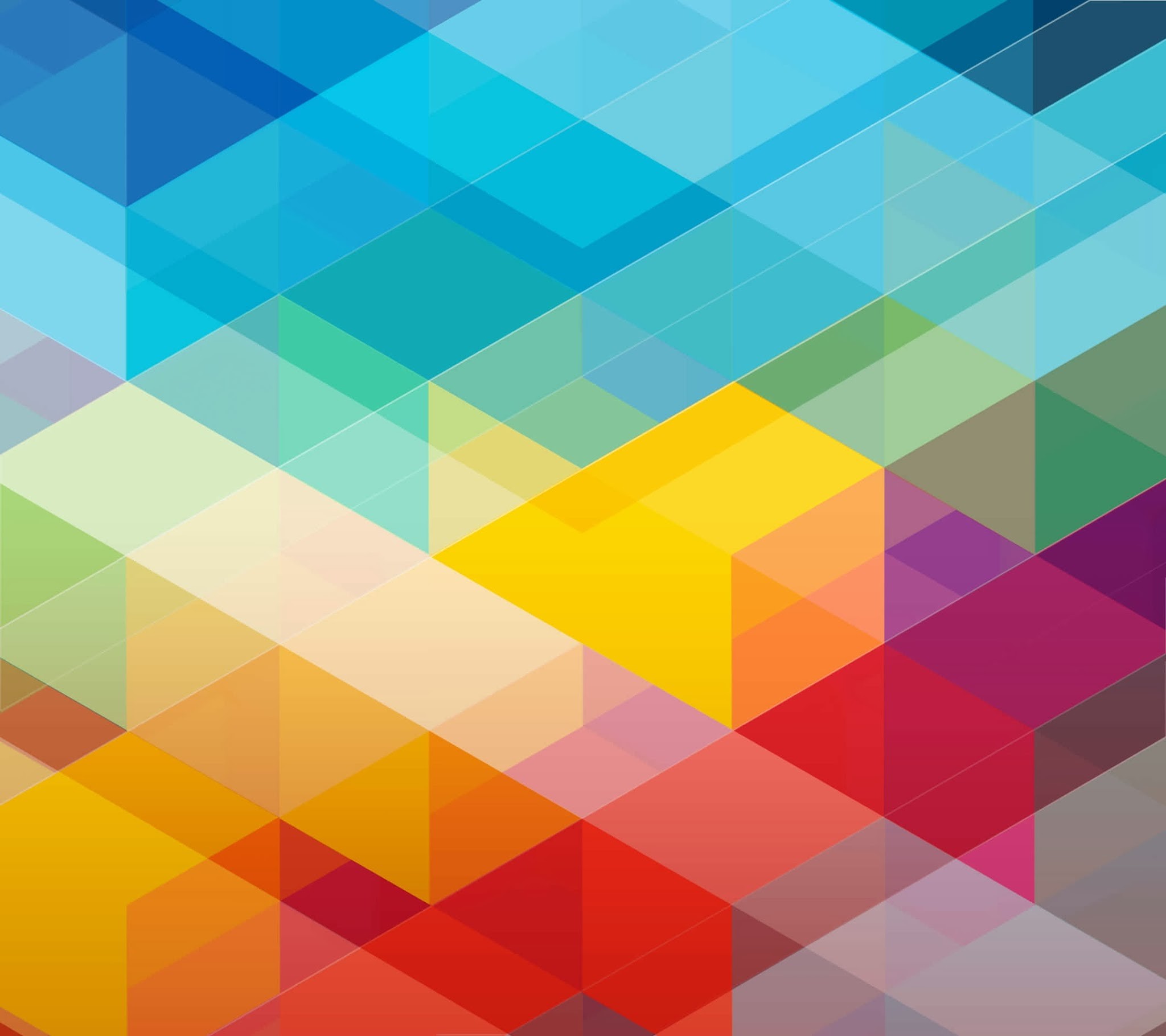 Motivo geometrico, Esagoni, Multicolore, Pastello, Full HD, sfondo per iPad e tablet