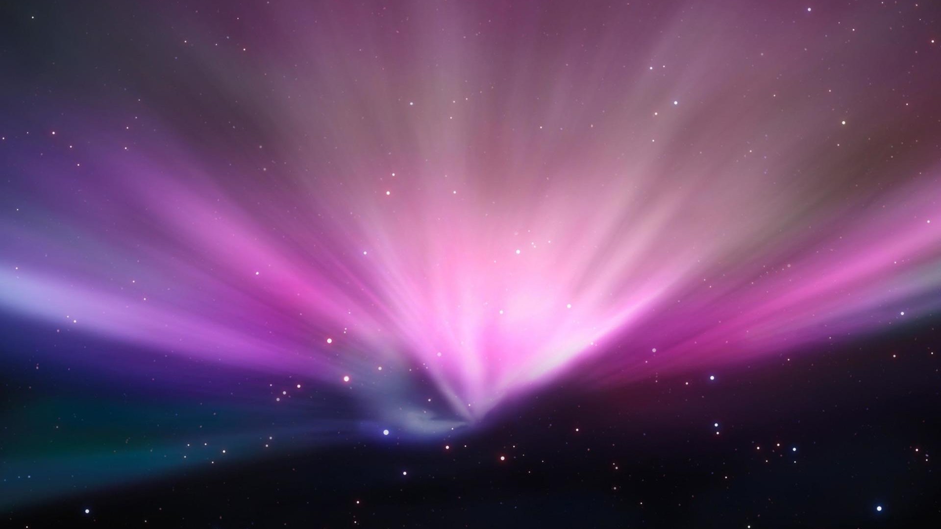 Aurora, Mac OS X Leopard, Rosa, Spazio, Full HD 1080p, sfondo desktop