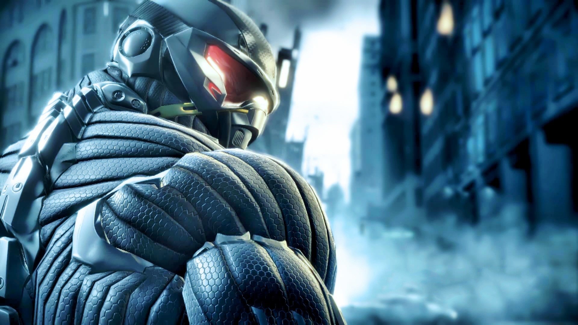 Crysis 2, Nanosuit, Videogiochi, Fantascienza, 16:9 Full HD, sfondo widescreen