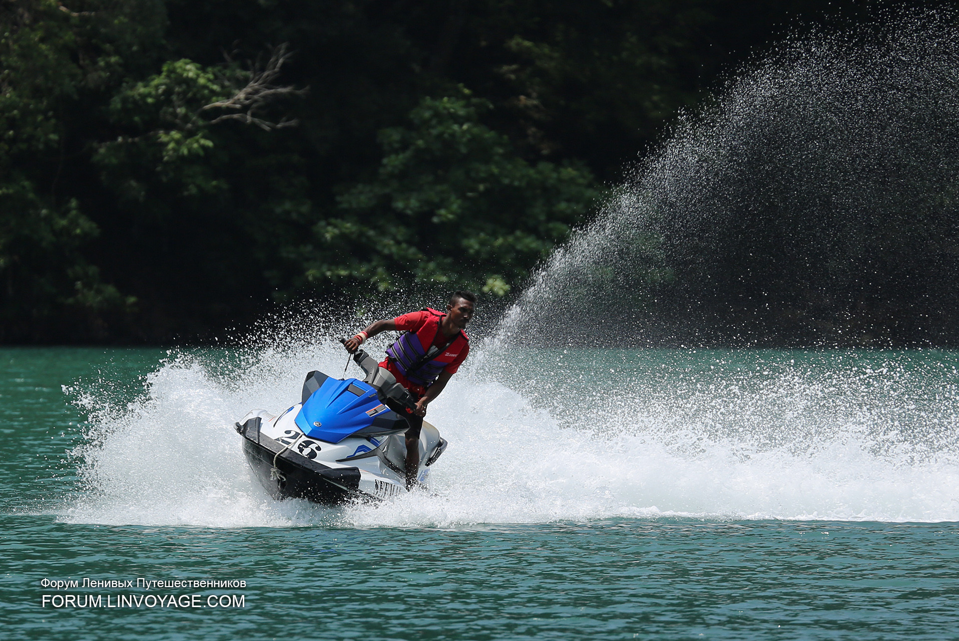 Moto d'acqua, Spruzzi, Lago, Full HD, sfondo per PC