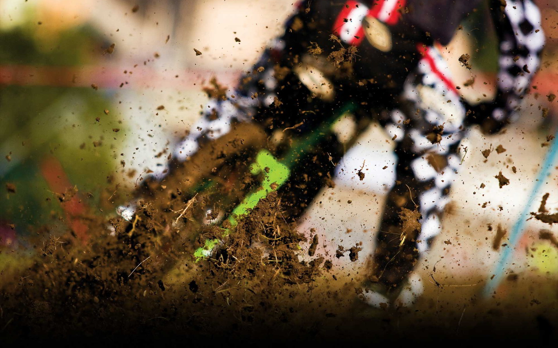 Motocross, Terra, Effetto movimento, Primo piano, 1920x1200, wallpaper desktop