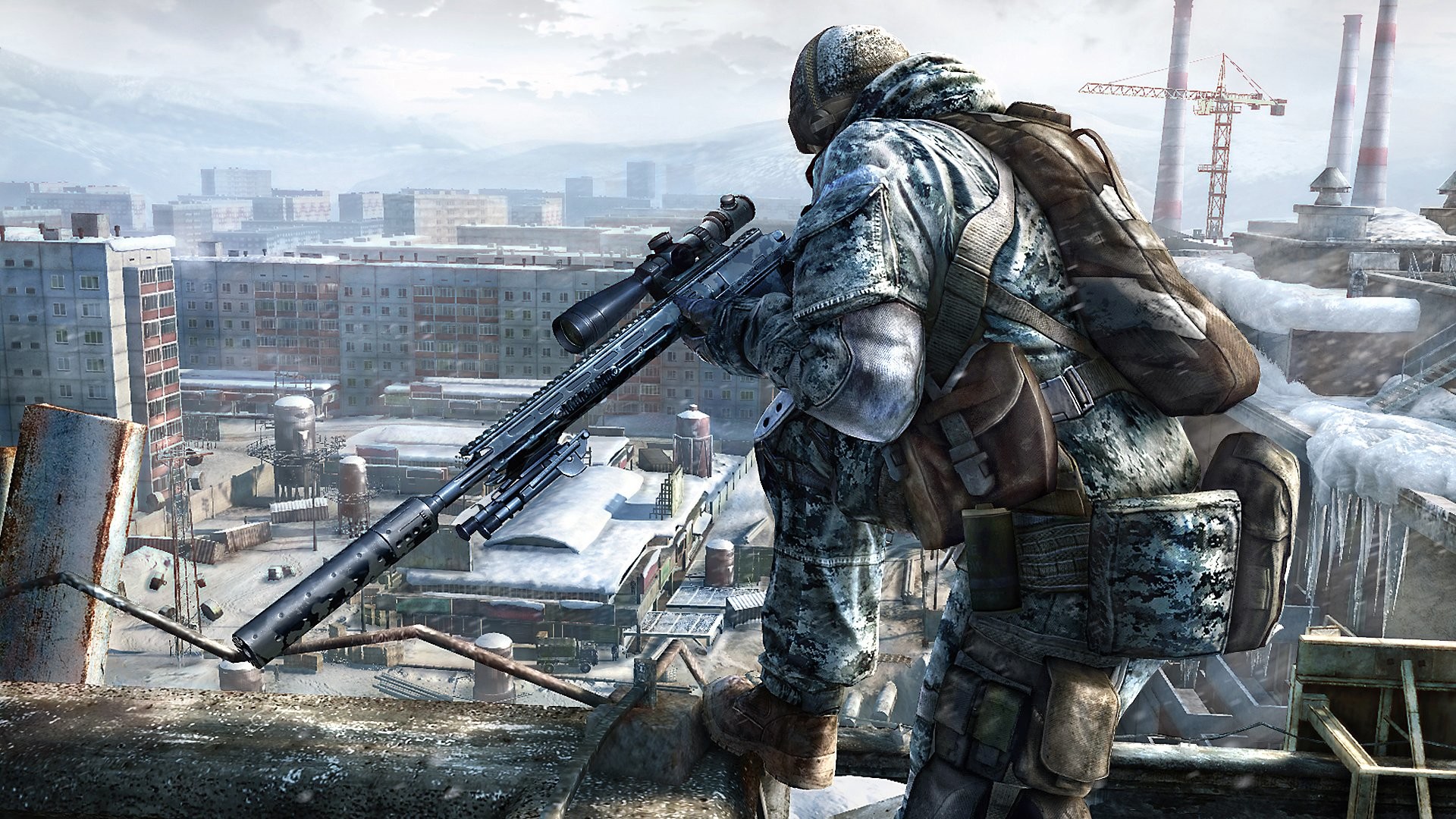 Sniper: Ghost Warrior 3, Cecchino, Città, Fucile, Full HD 1080p, sfondo desktop