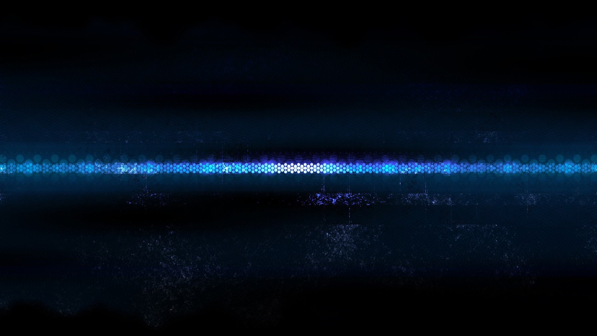Linea luminosa, Blu, Sfondo nero, Astratto, Full HD, wallpaper per portatile