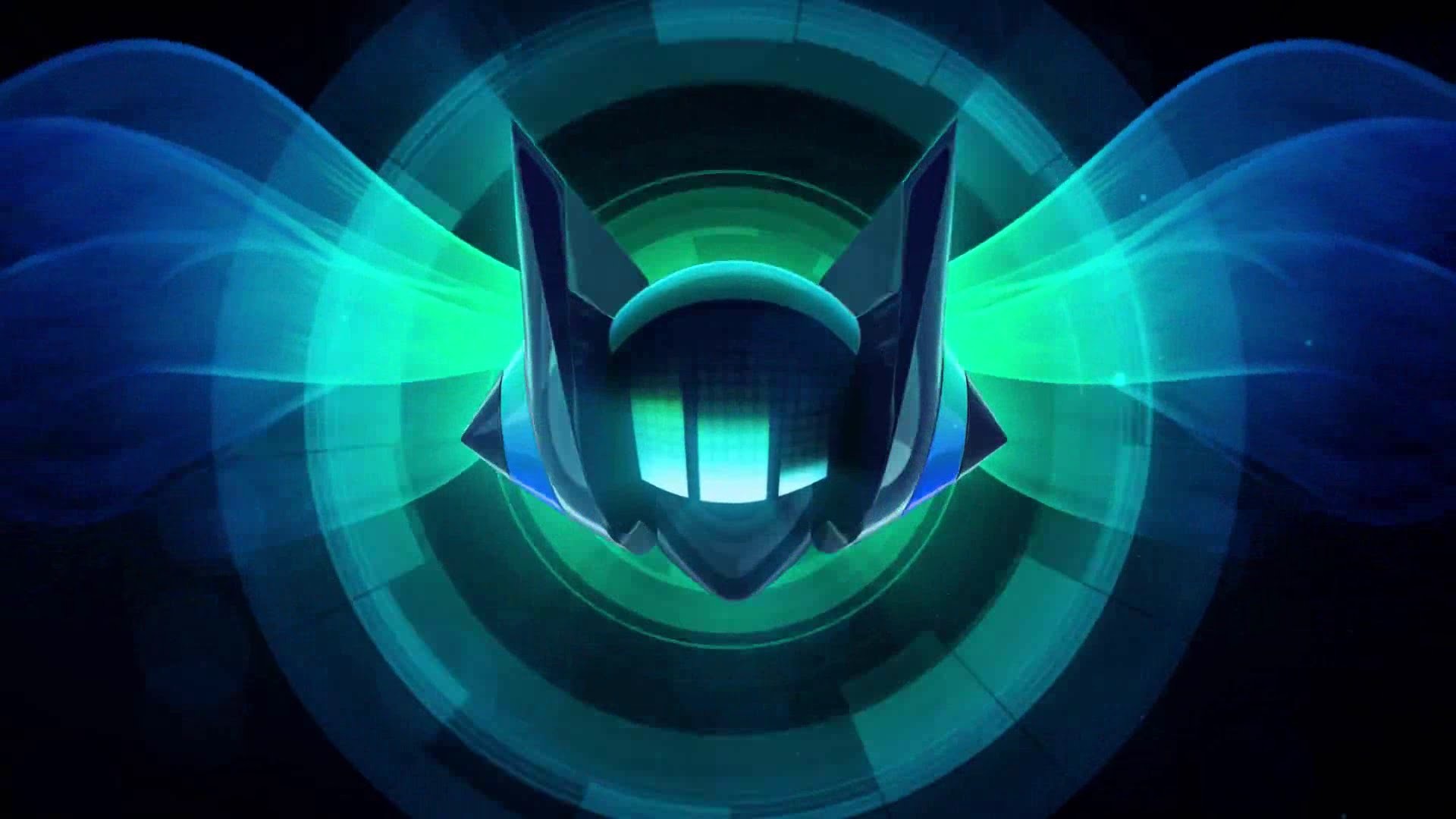DJ Sona, League of Legends, Logo, Turchese, Arte digitale, Full HD, sfondo per PC