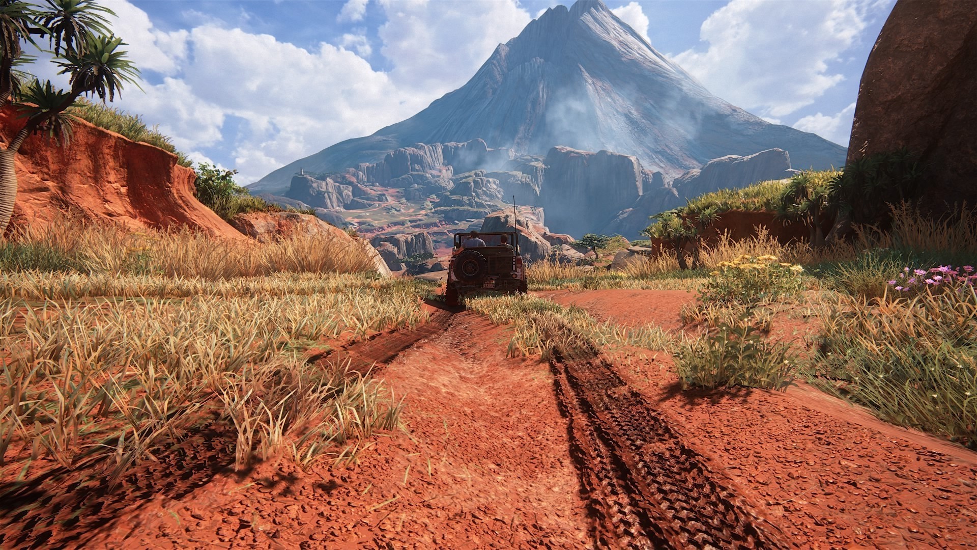 Uncharted 4, Madagascar, Strada sterrata, Montagna, Full HD, sfondo per PC e portatile