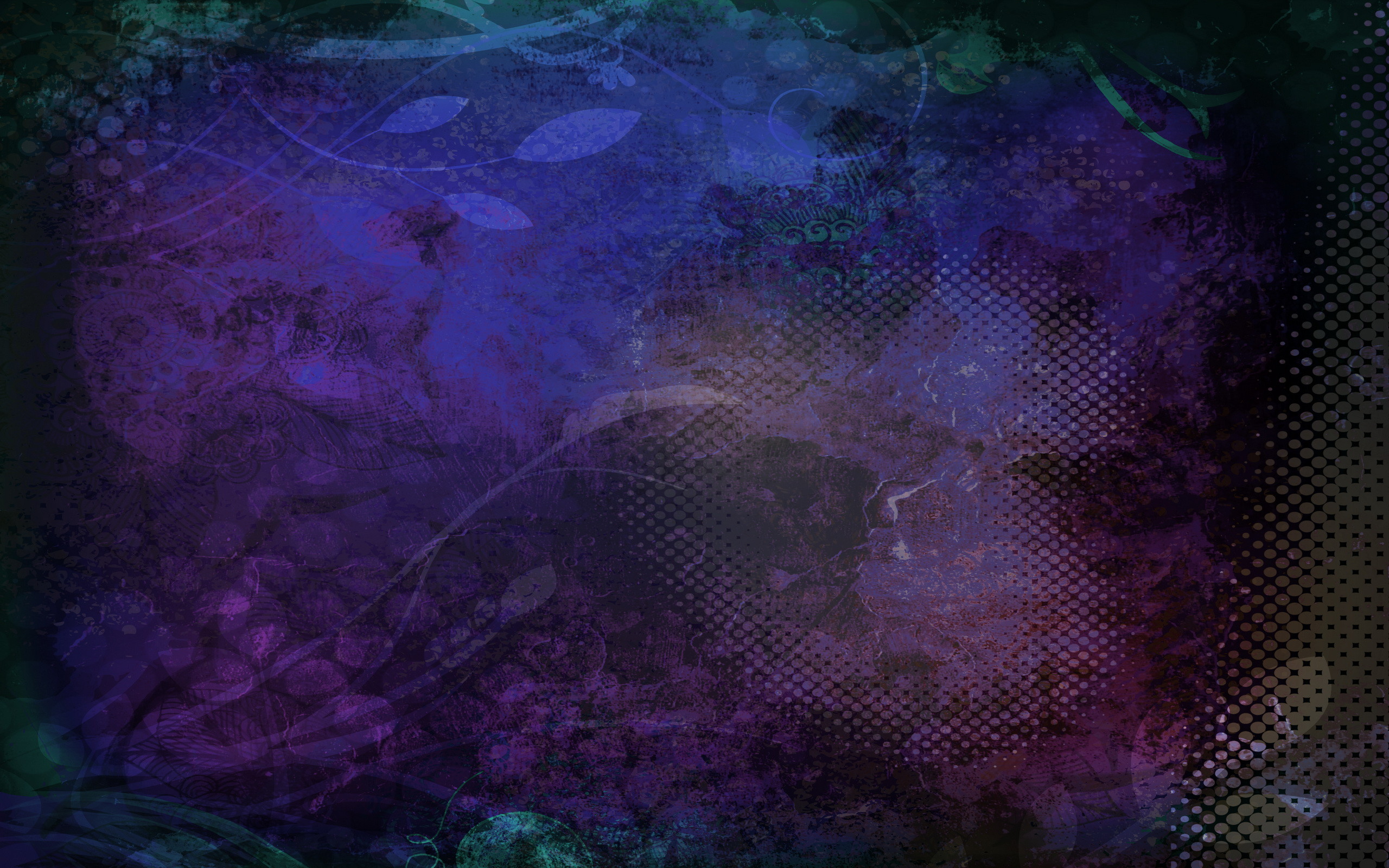 Texture grunge, Viola, Blu, Retinatura, 16:10 2K, sfondo widescreen