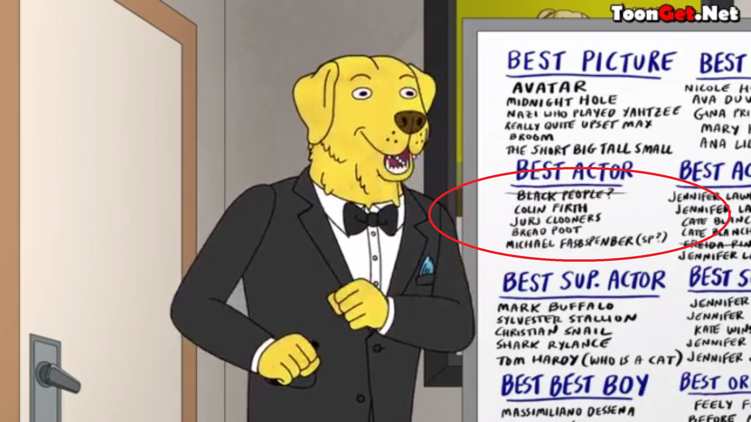 Mr. Peanutbutter, BoJack Horseman, Lavagna, Smoking, 2K, sfondo Windows 11