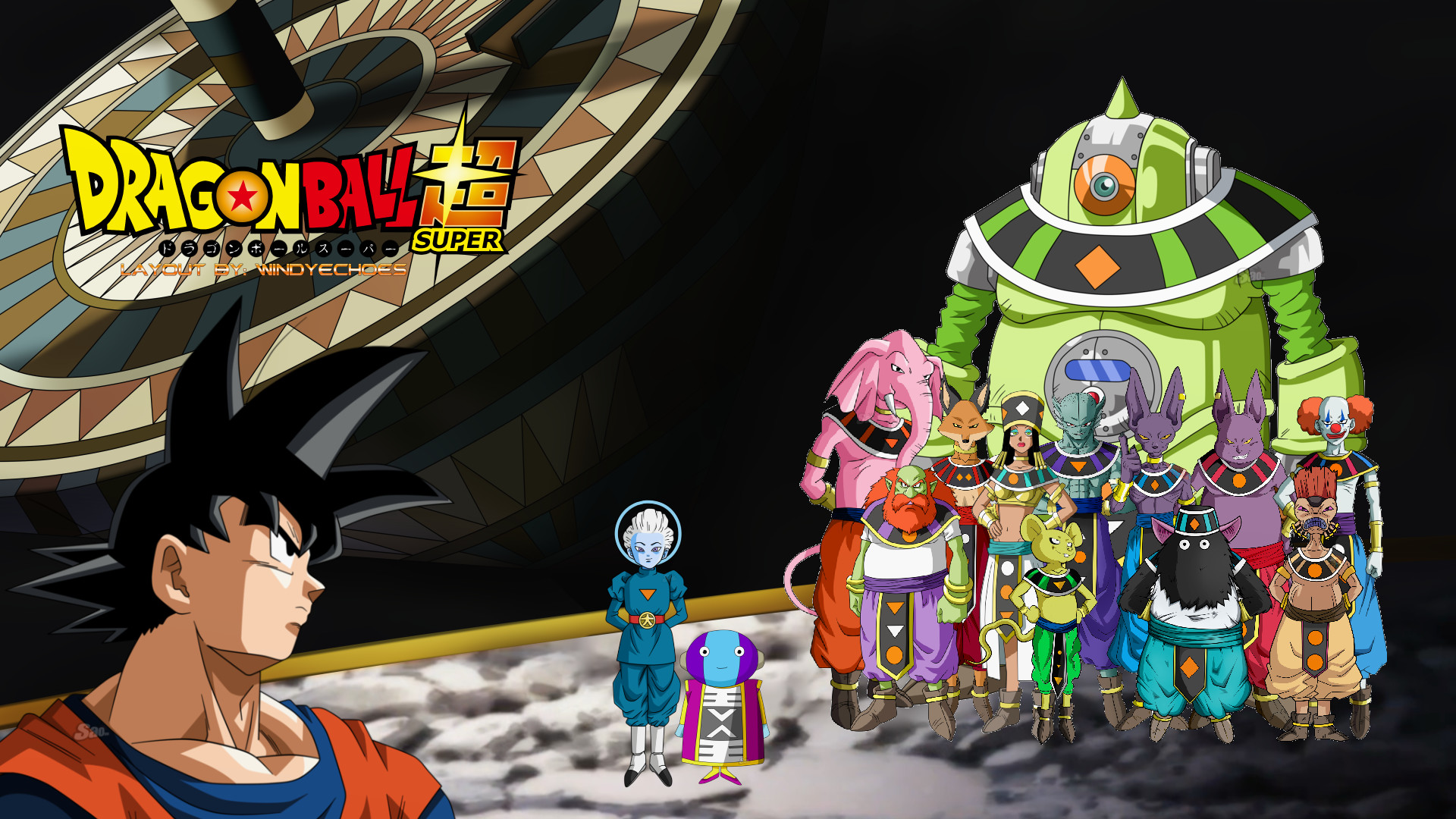 Goku, Zeno, Gran Sacerdote, Torneo del Potere, Dragon Ball Super, sfondo Full HD per PC