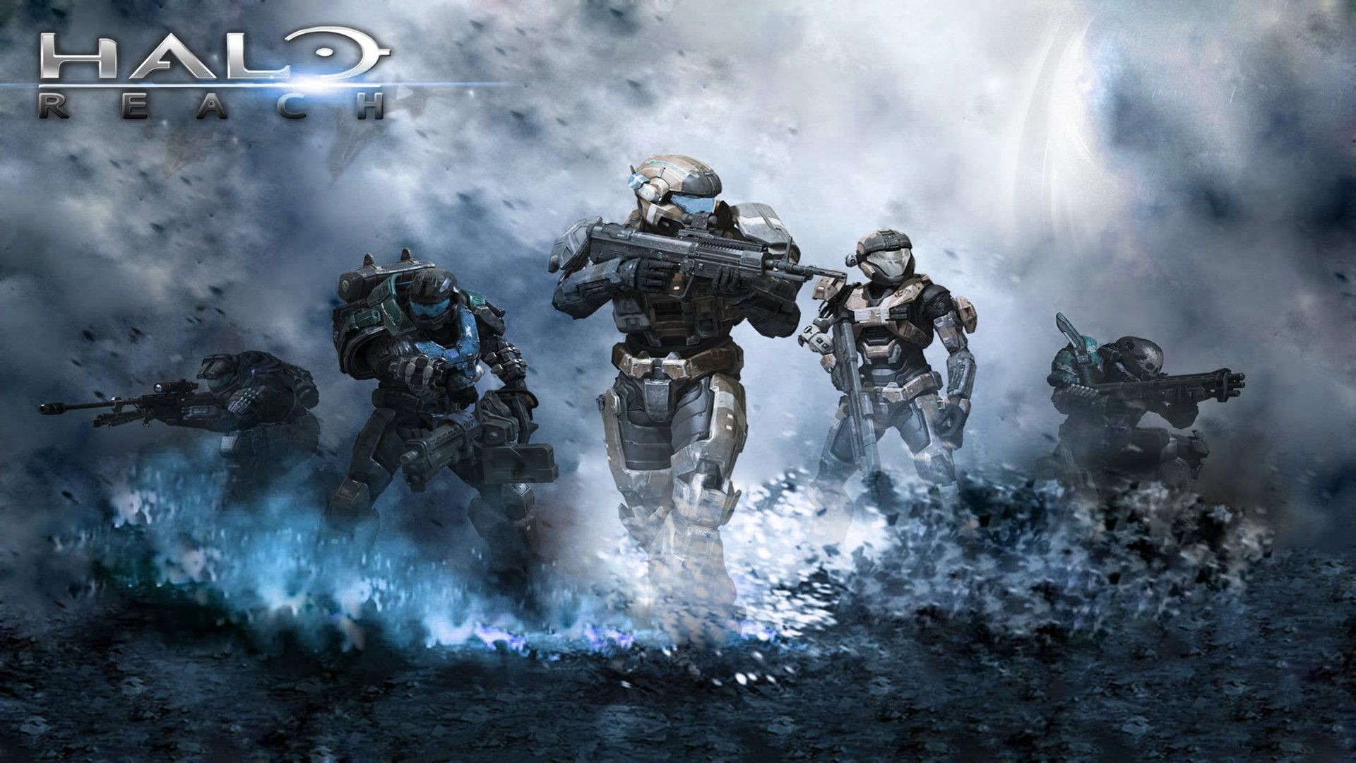 Halo: Reach, Noble Team, Spartan, Battaglia, 1920x1080, wallpaper desktop