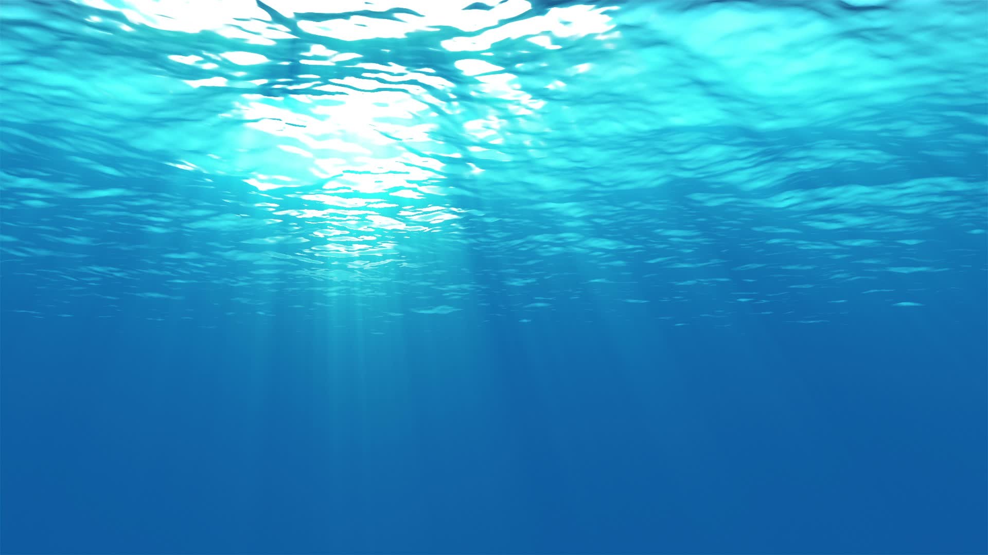 Superficie dell'acqua, Raggi di sole, Azzurro, 1920x1080, immagine di sfondo